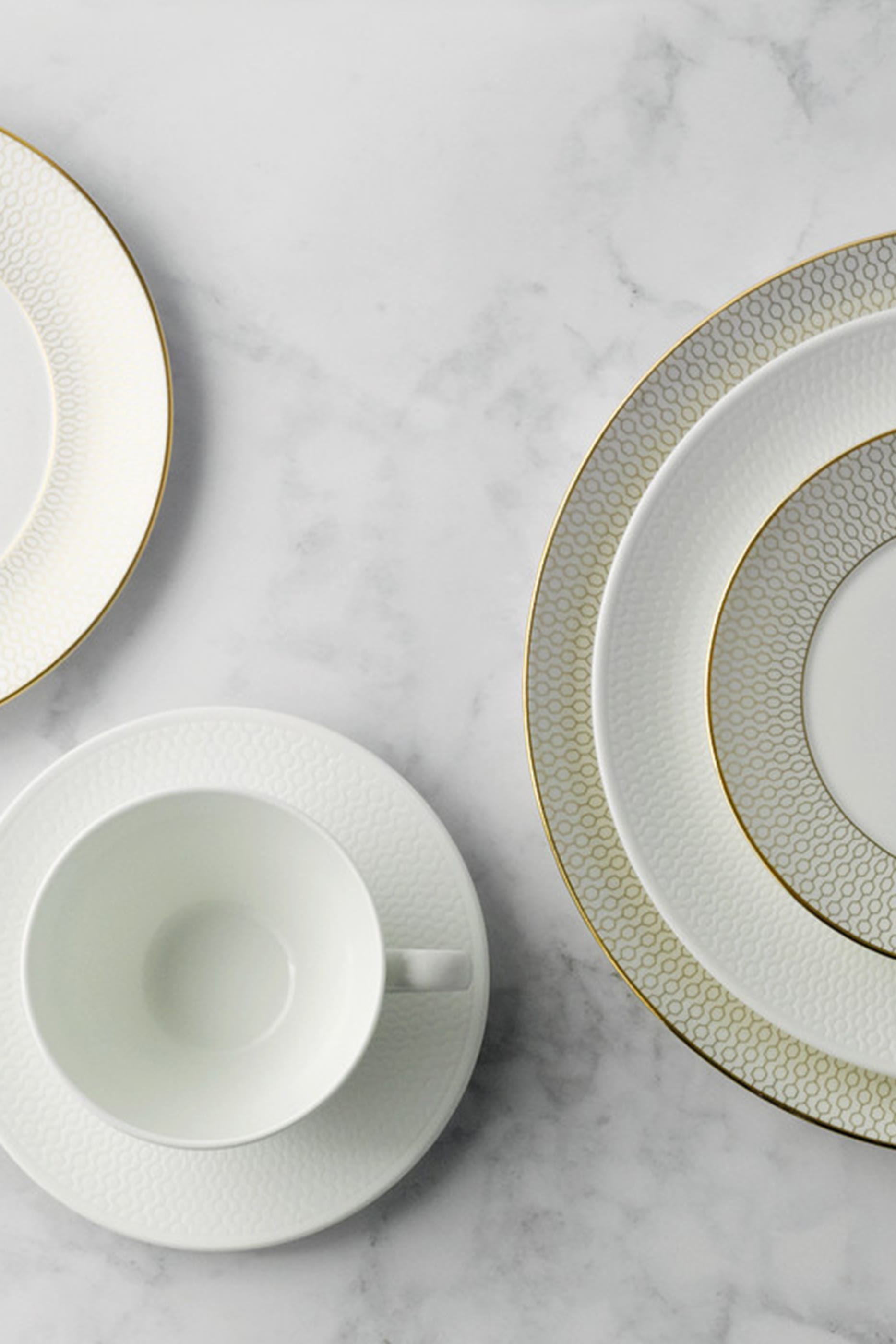 Gio Gold Salad Plate