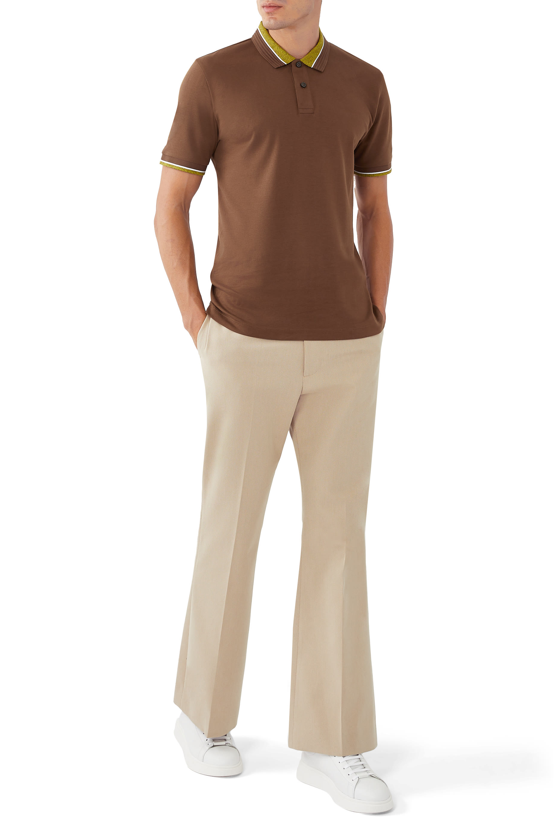 Mercerized Cotton Polo Shirt