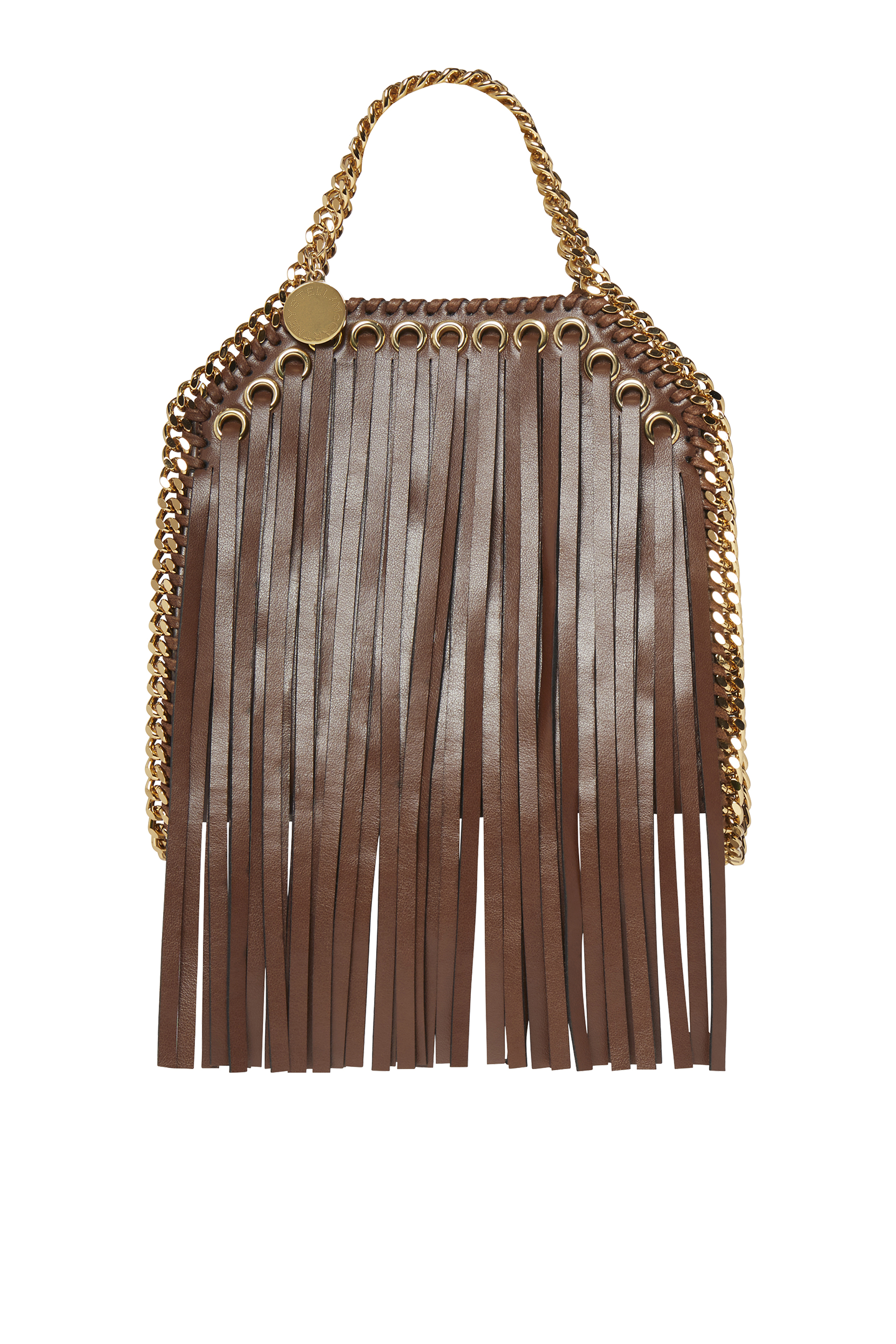 Falabella Fringed Tiny Tote Bag