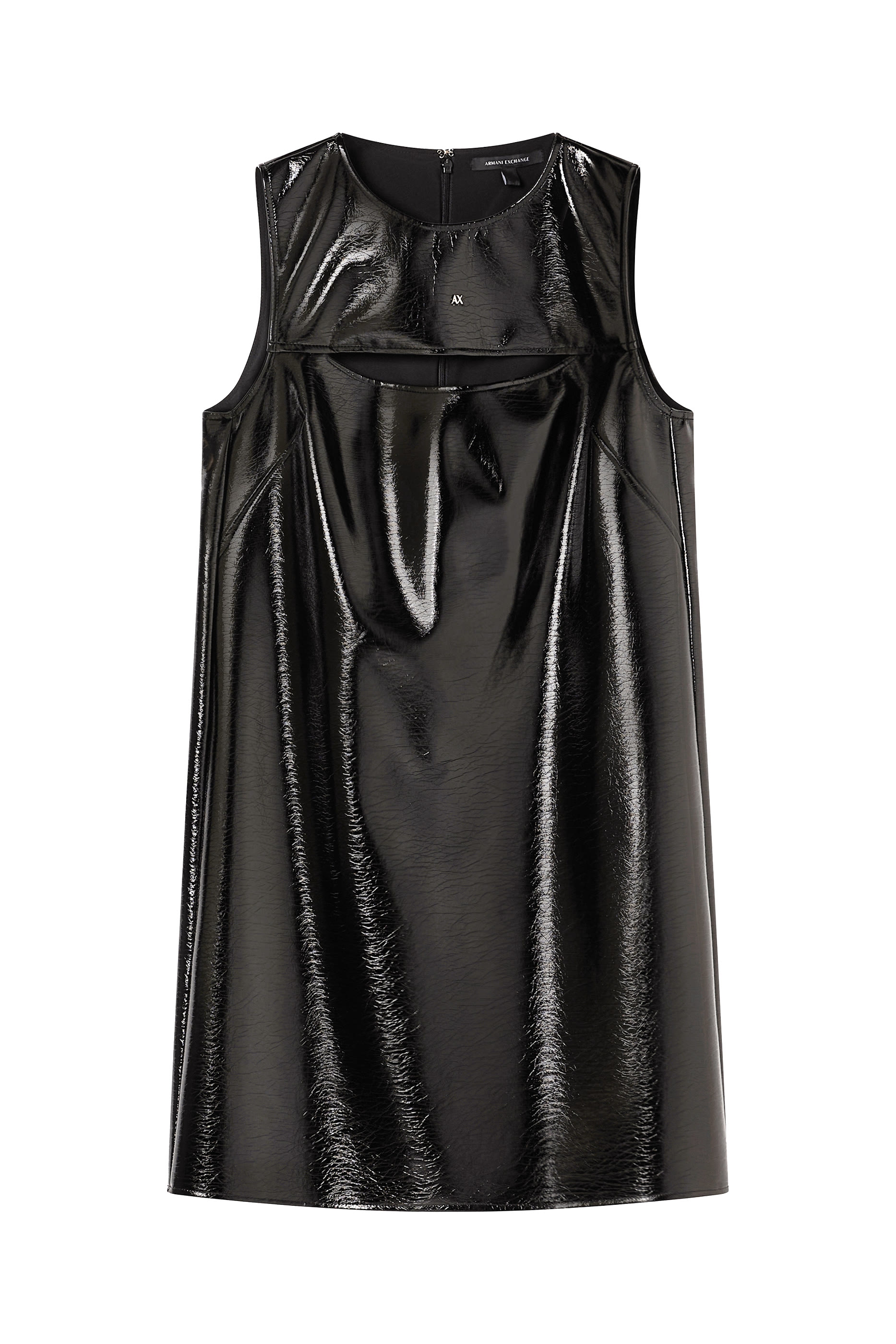 Salin de Giraud Leather Dress