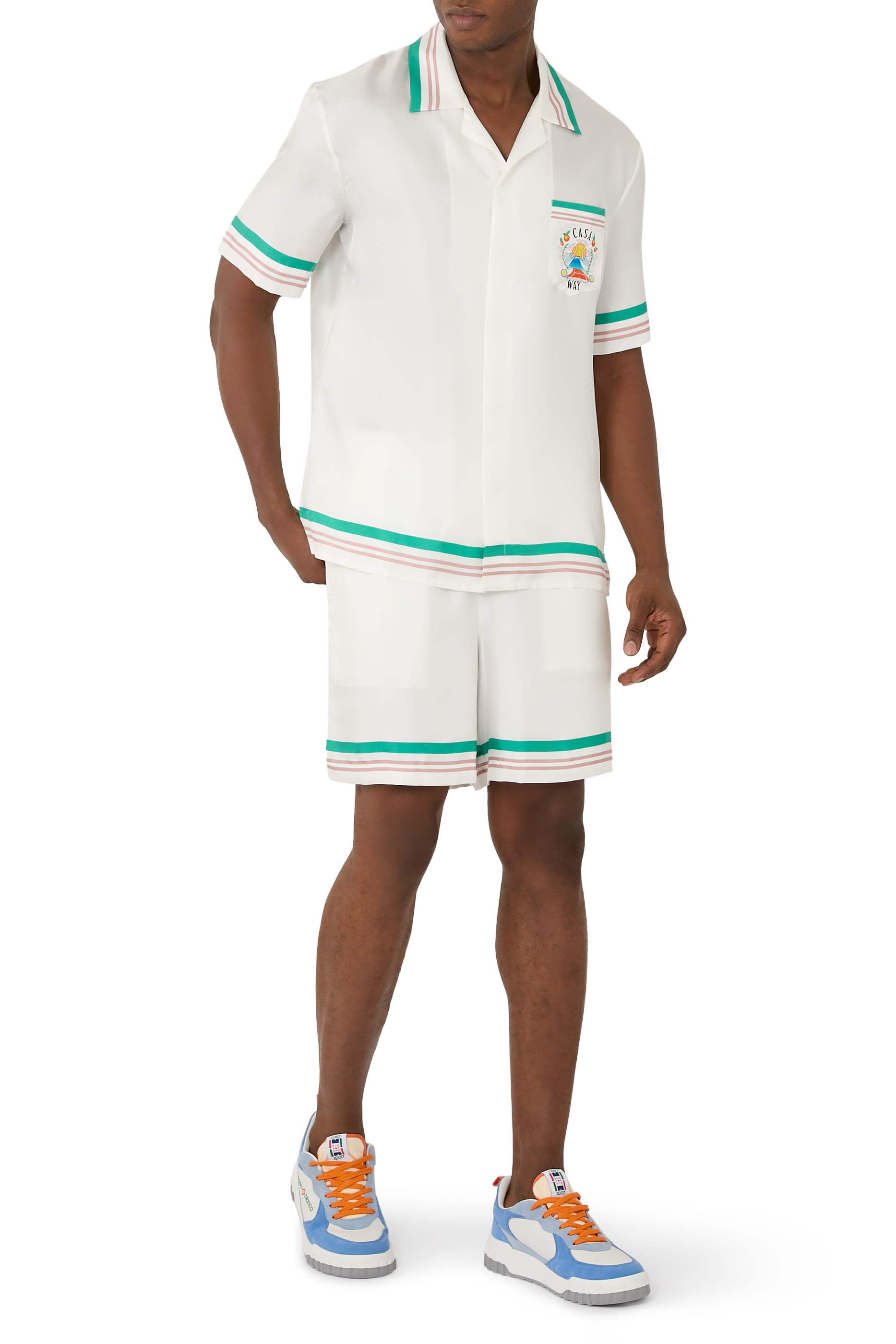 Casa Way Silk Shorts 