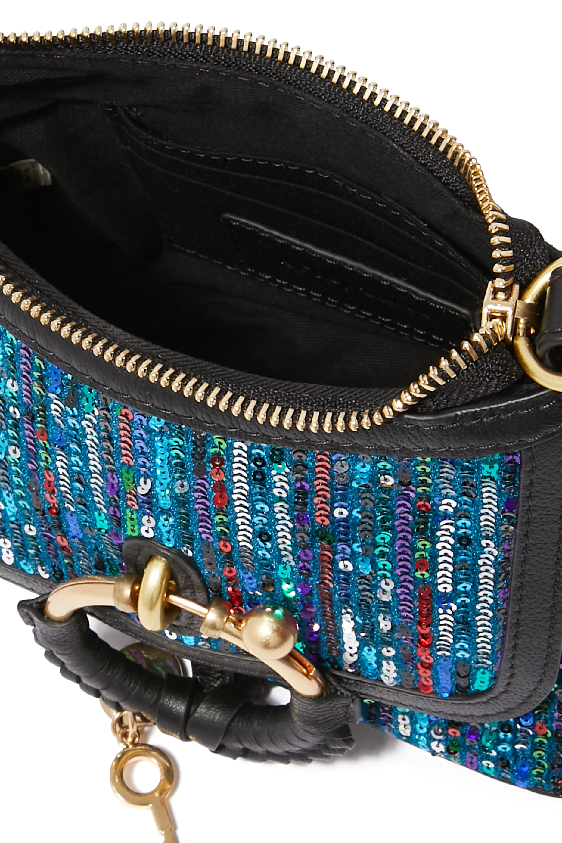 Joan Sequin Mini Crossbody Bag