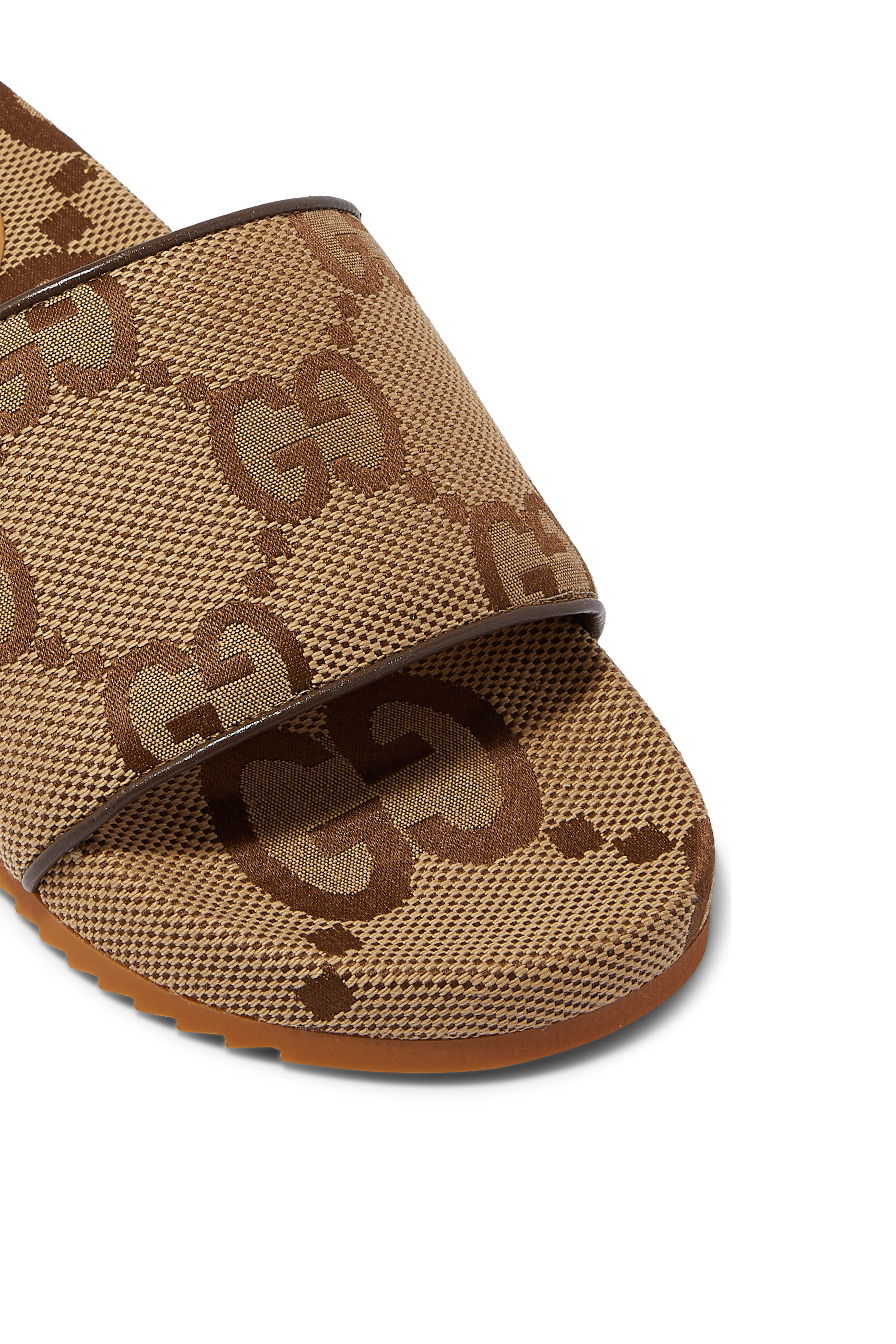 Men's Maxi GG Canvas Slide Sandal