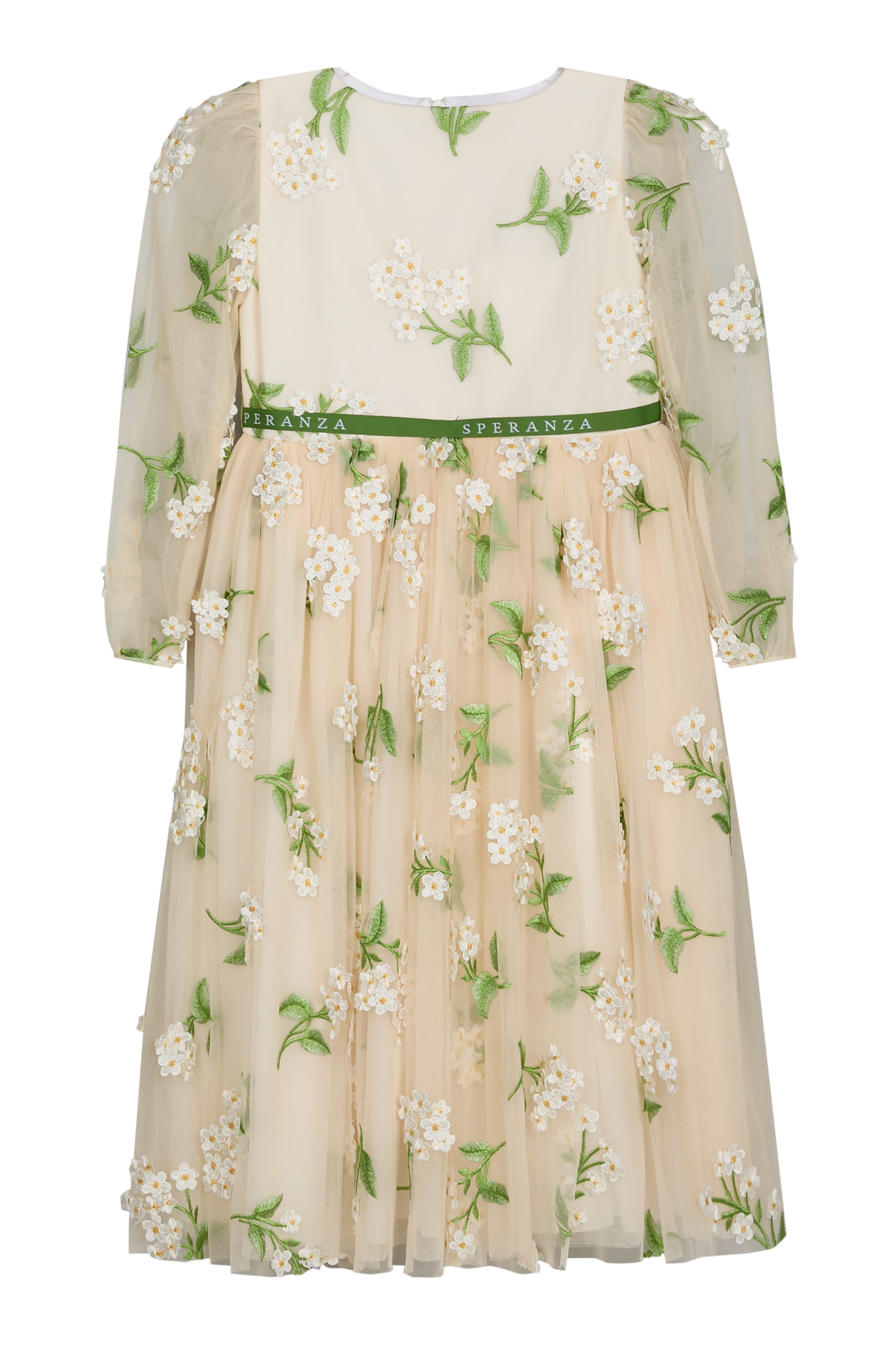 Kids Floral Tulle Dress