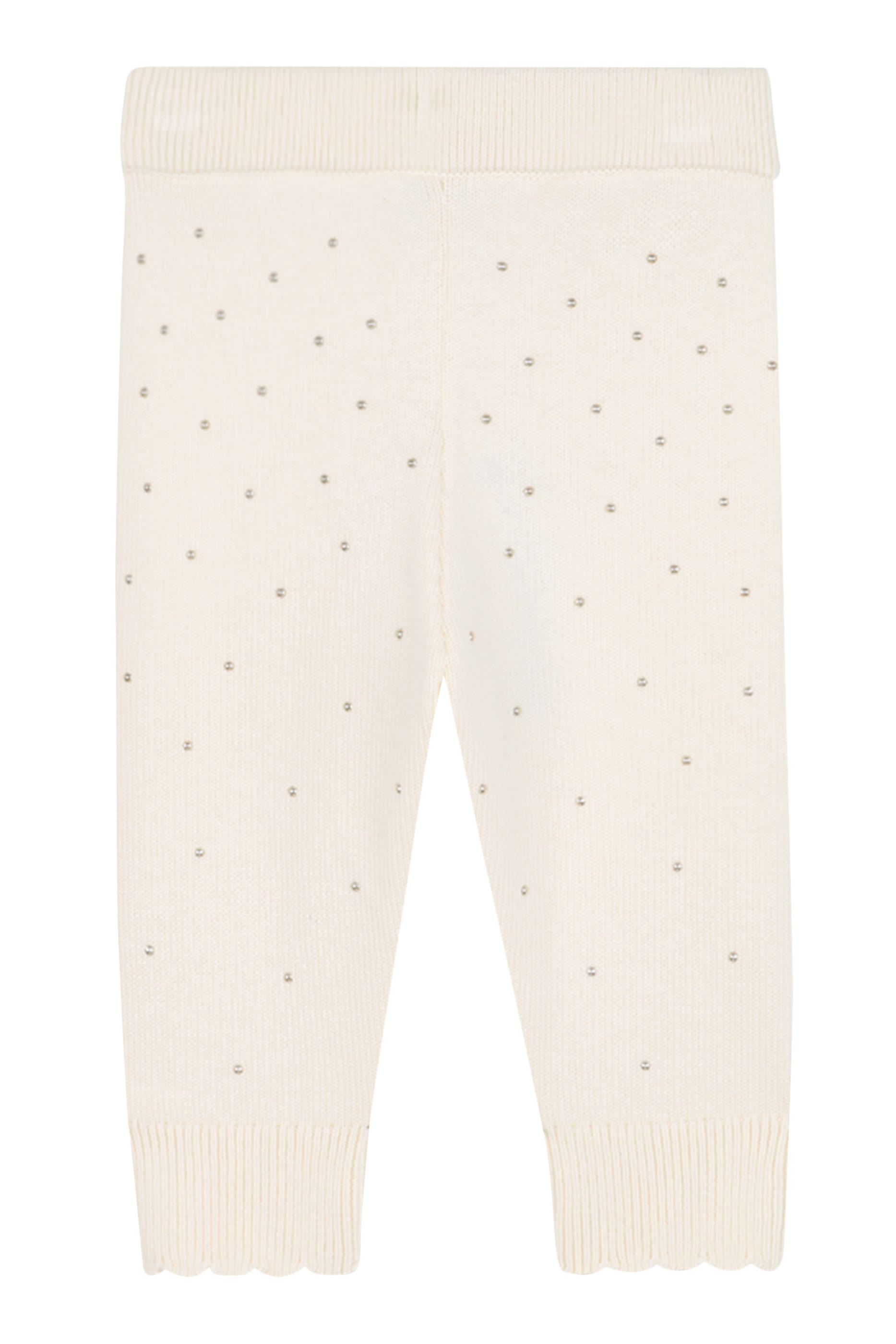 Kids Scalloped-Hem Leggings