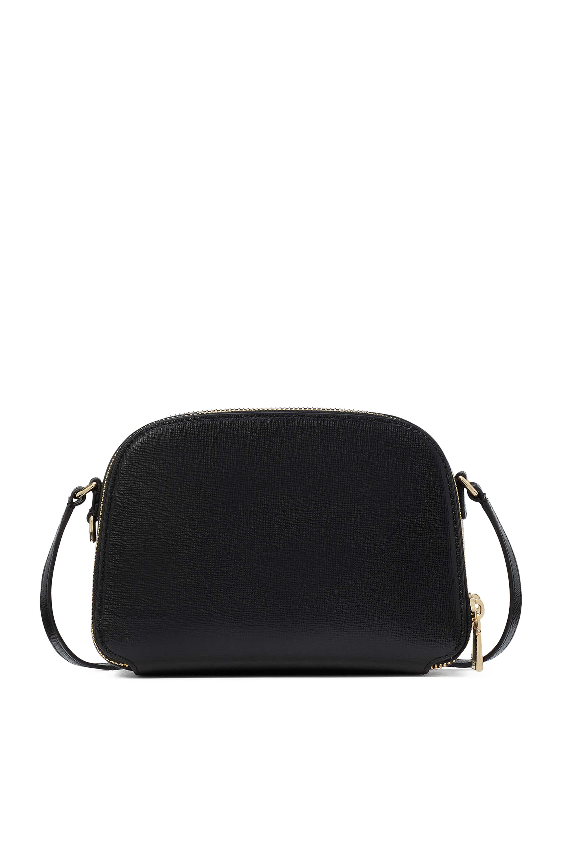 Devin Double Zip Dome Crossbody Bag
