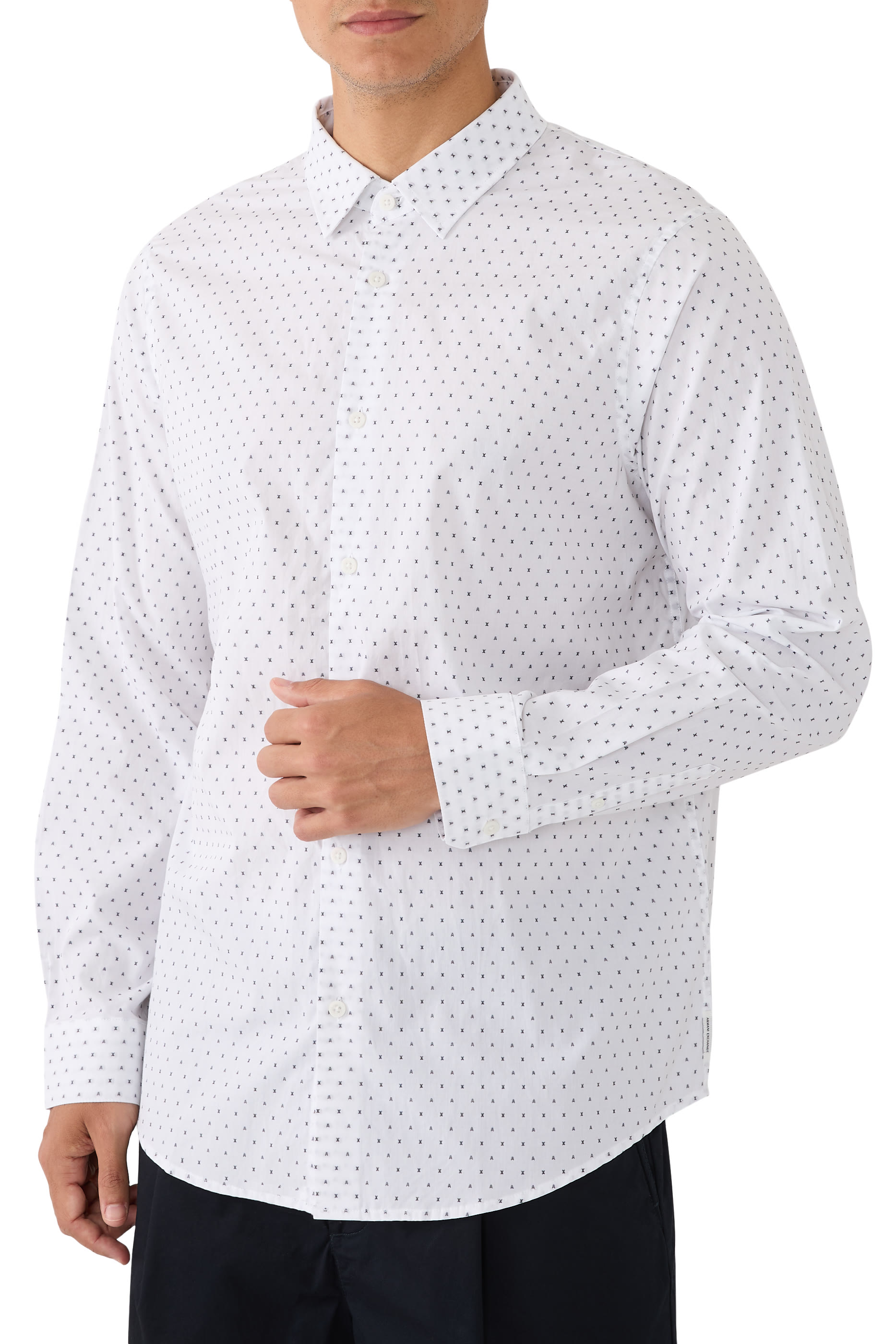 Cotton Jacquard Shirt