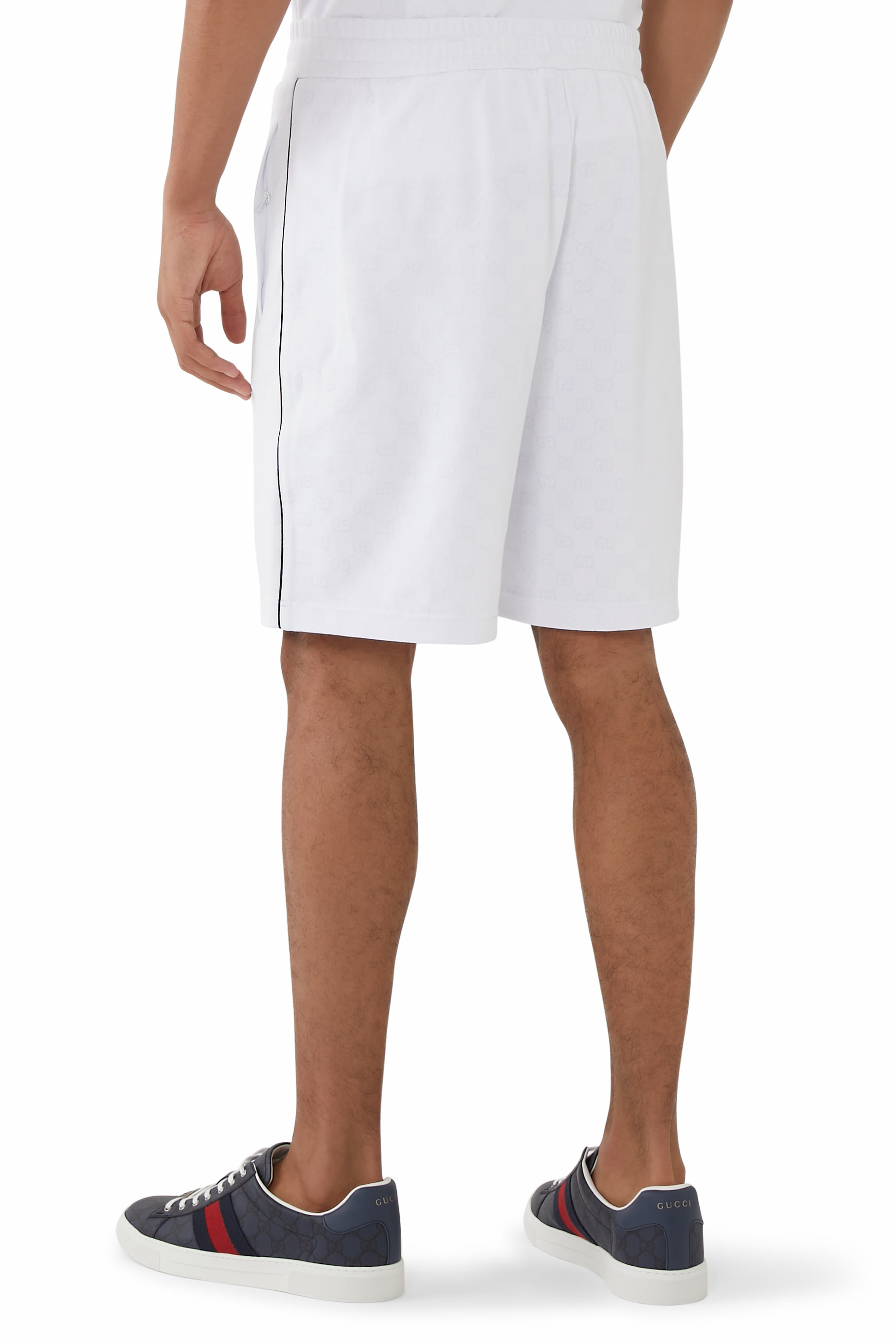 GG Nylon & Cotton Shorts