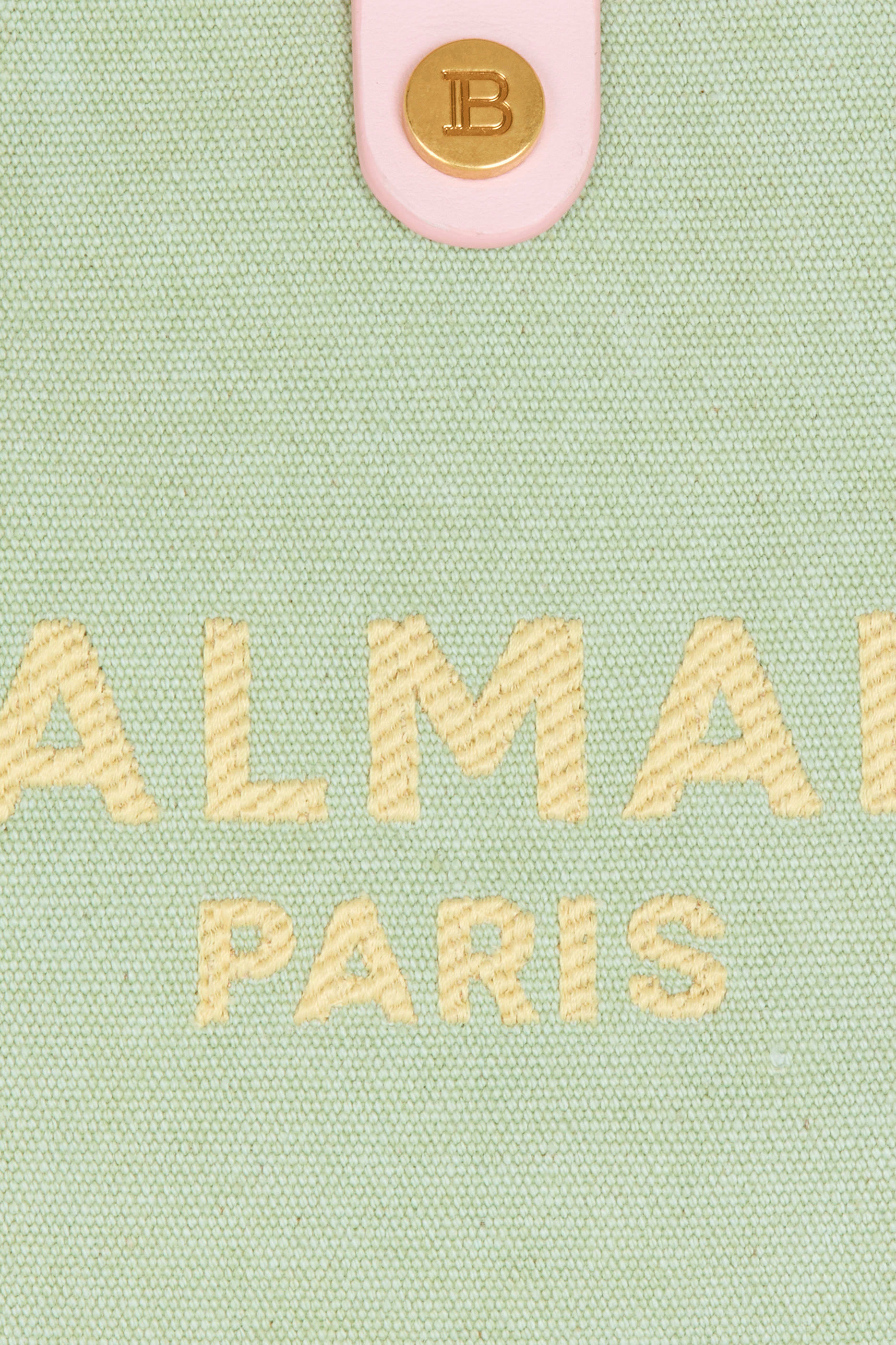 Mini Canvas And Leather B-Army Grocery Bag