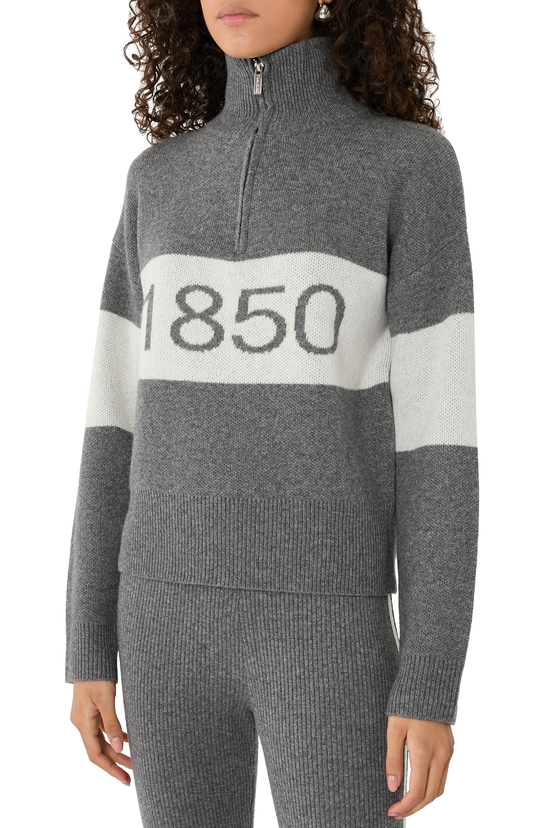 ‘1850’ Zip-Up Pullover
