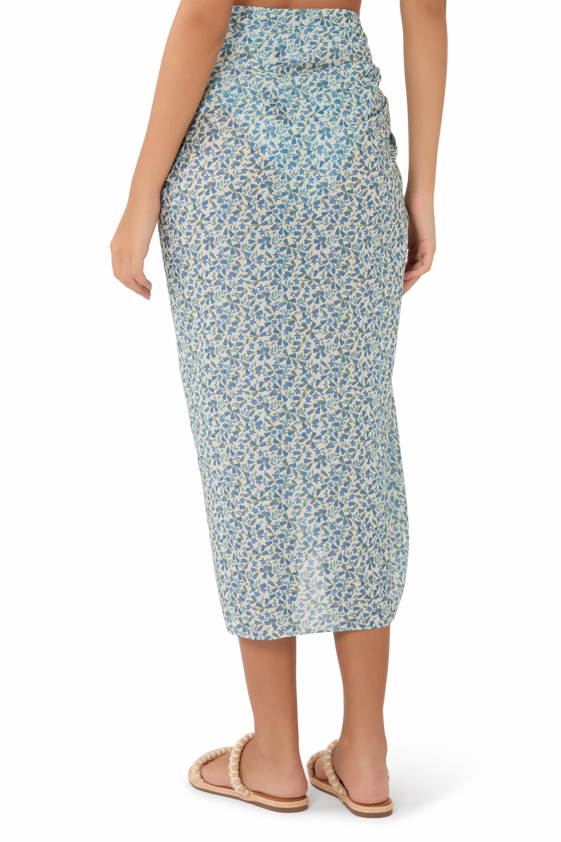 Side-Tie Maxi Length Sarong