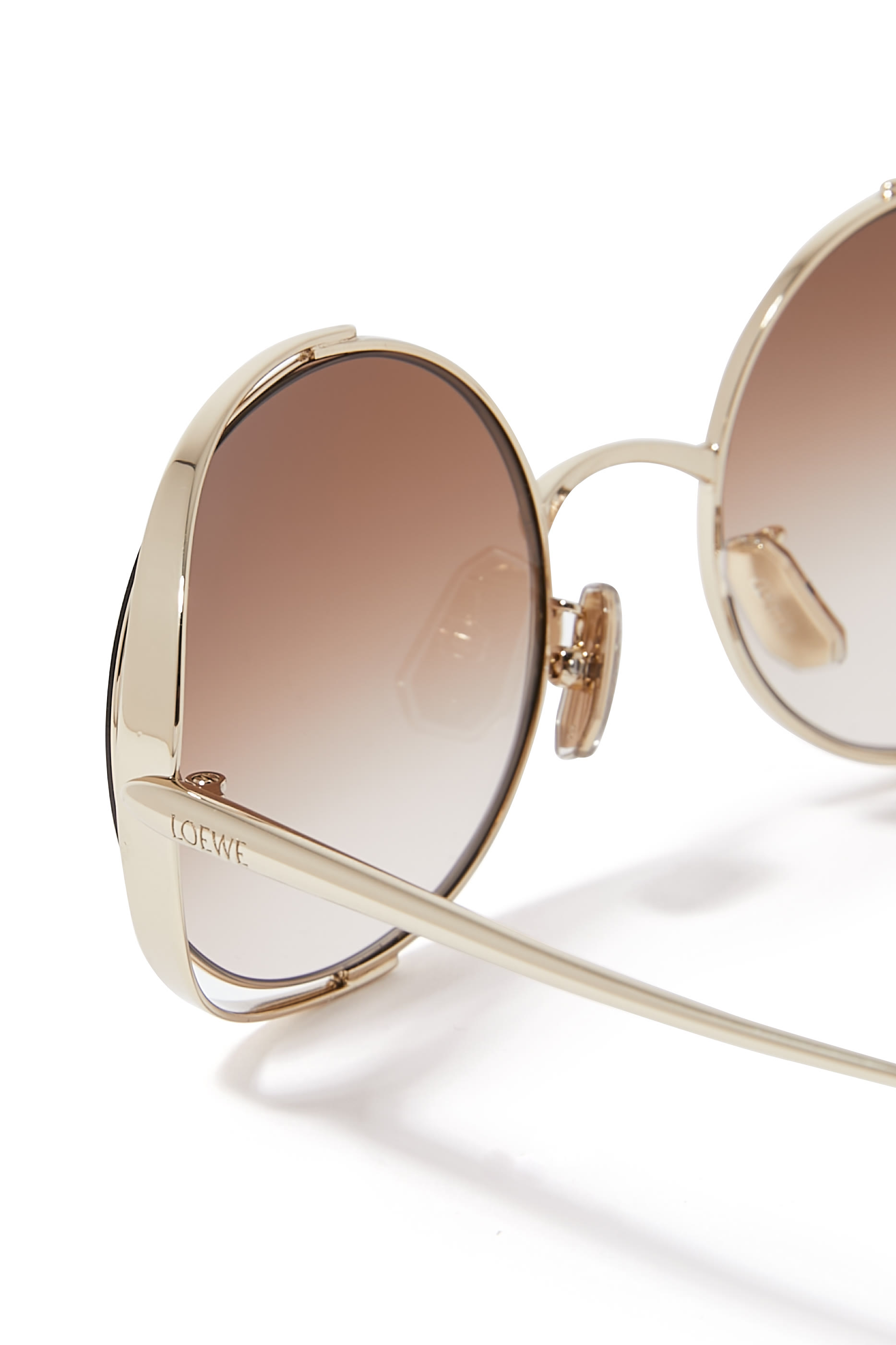 Cutout Round Sunglasses