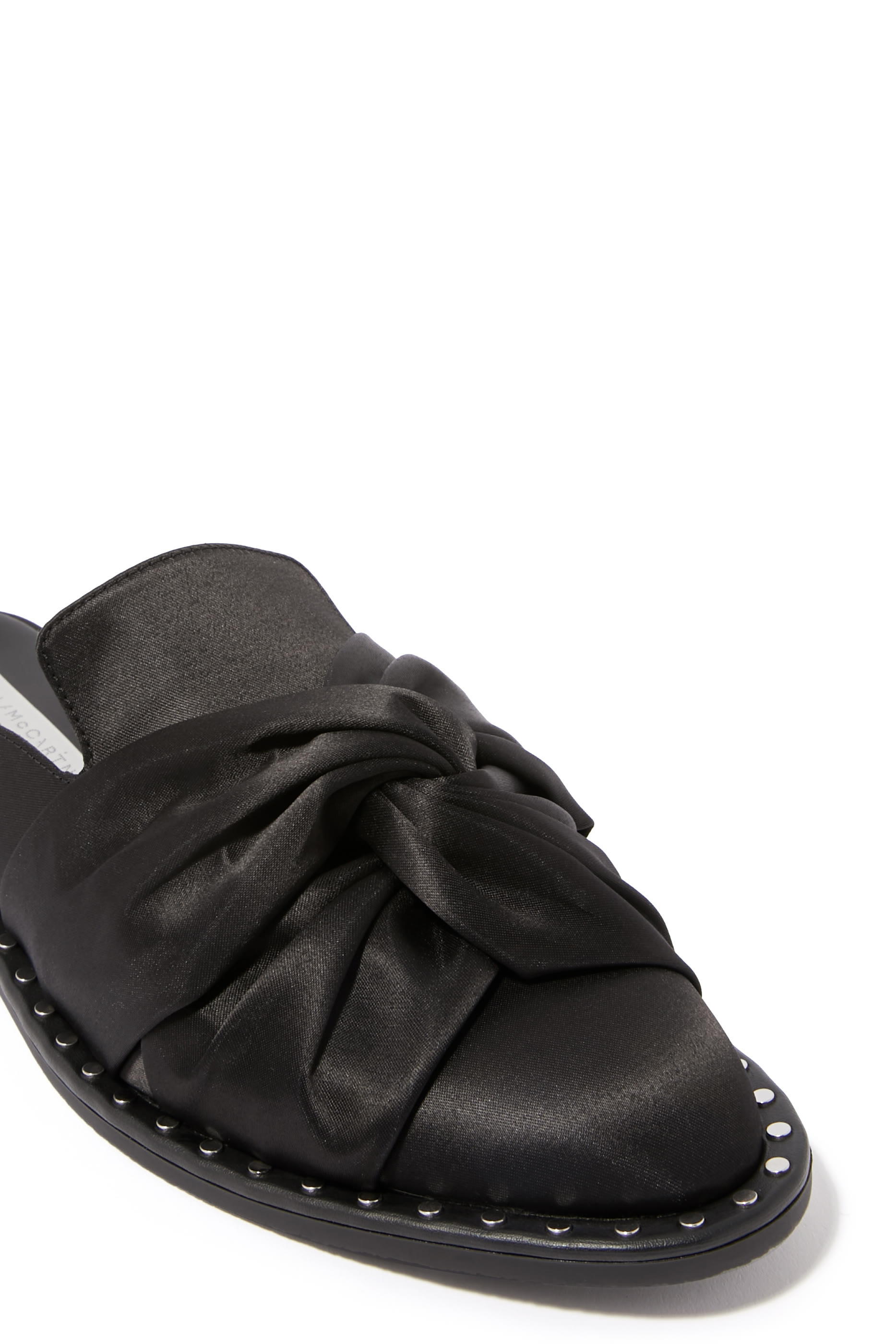 Falabella Twisted Open-Back Loafers