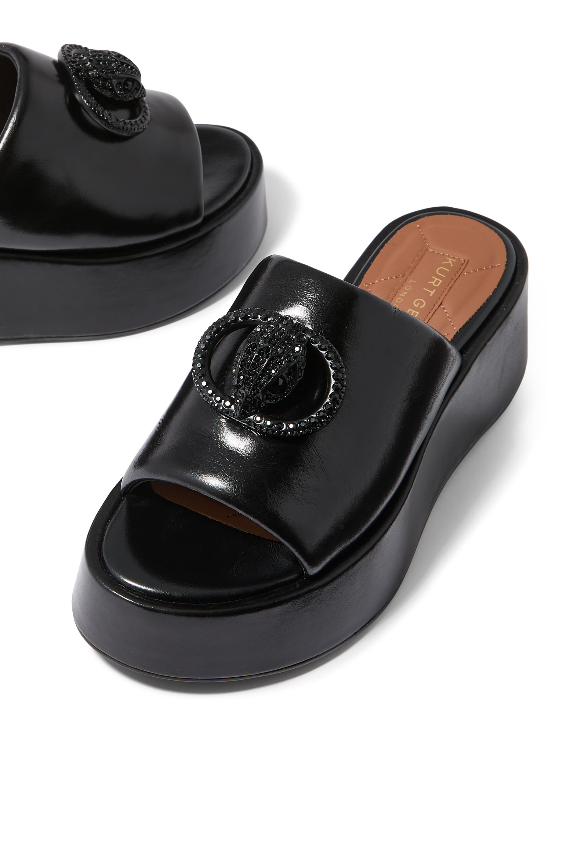 Chelsea 55 Drench Flatform Mules
