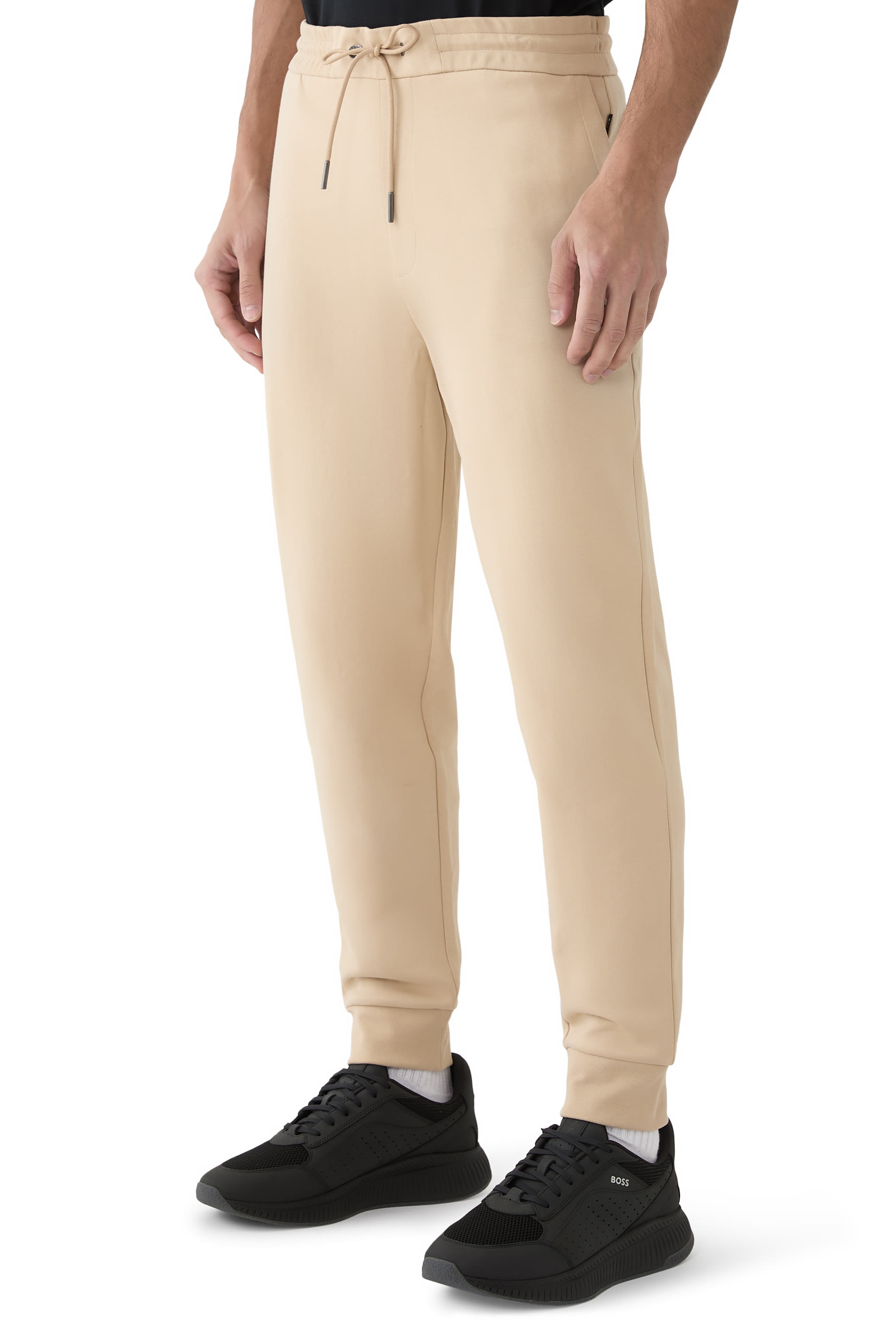 Double B Logo Cotton Sweatpants