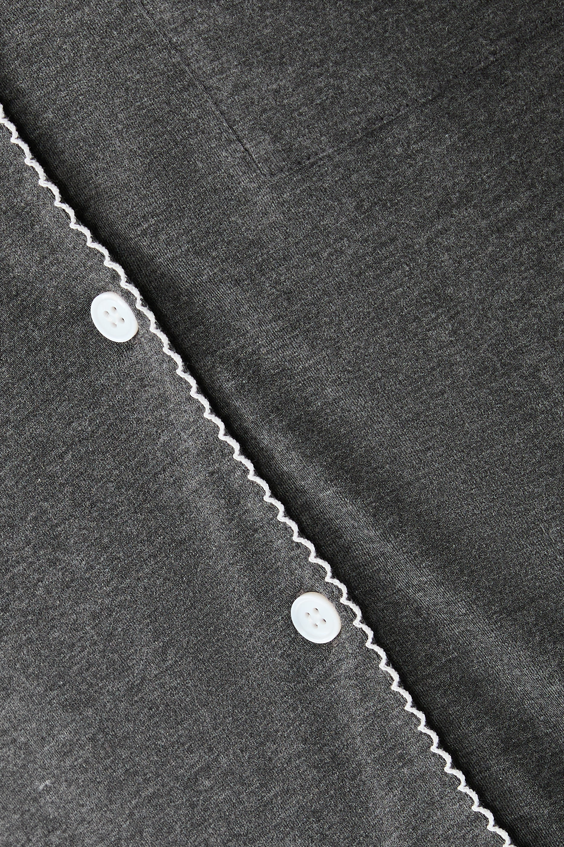 Jersey Stitch Edge Classic Pyjama Set