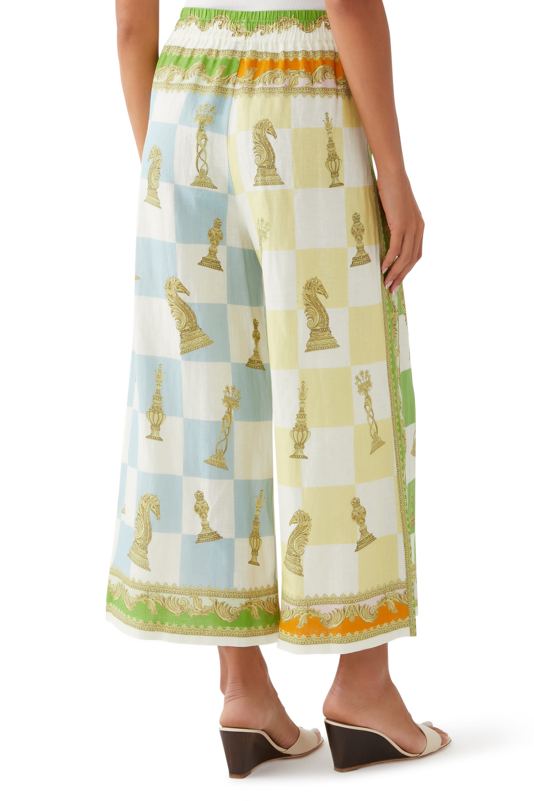 Checkmate Linen Pants