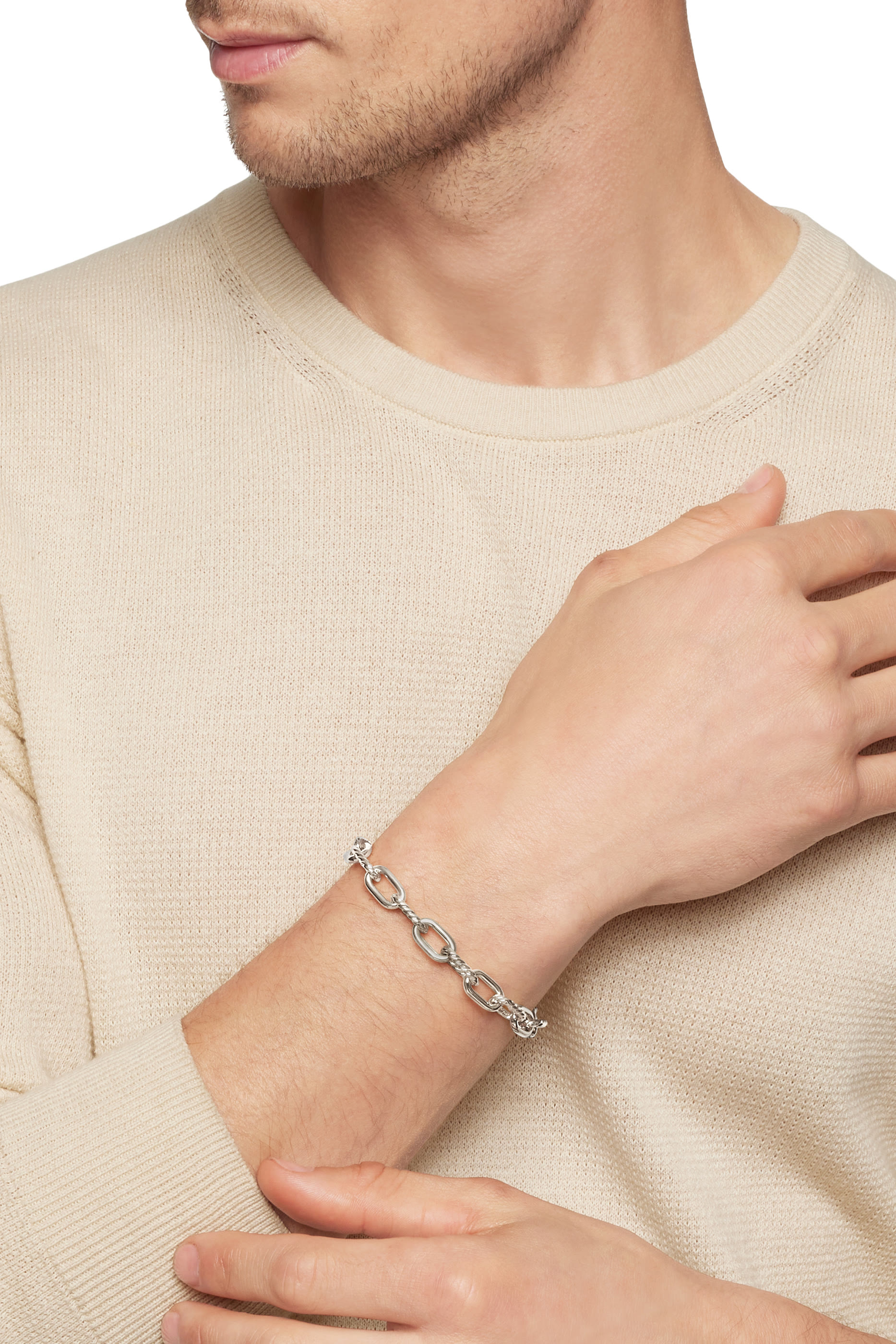 DY Madison Chain Bracelet, Sterling Silver