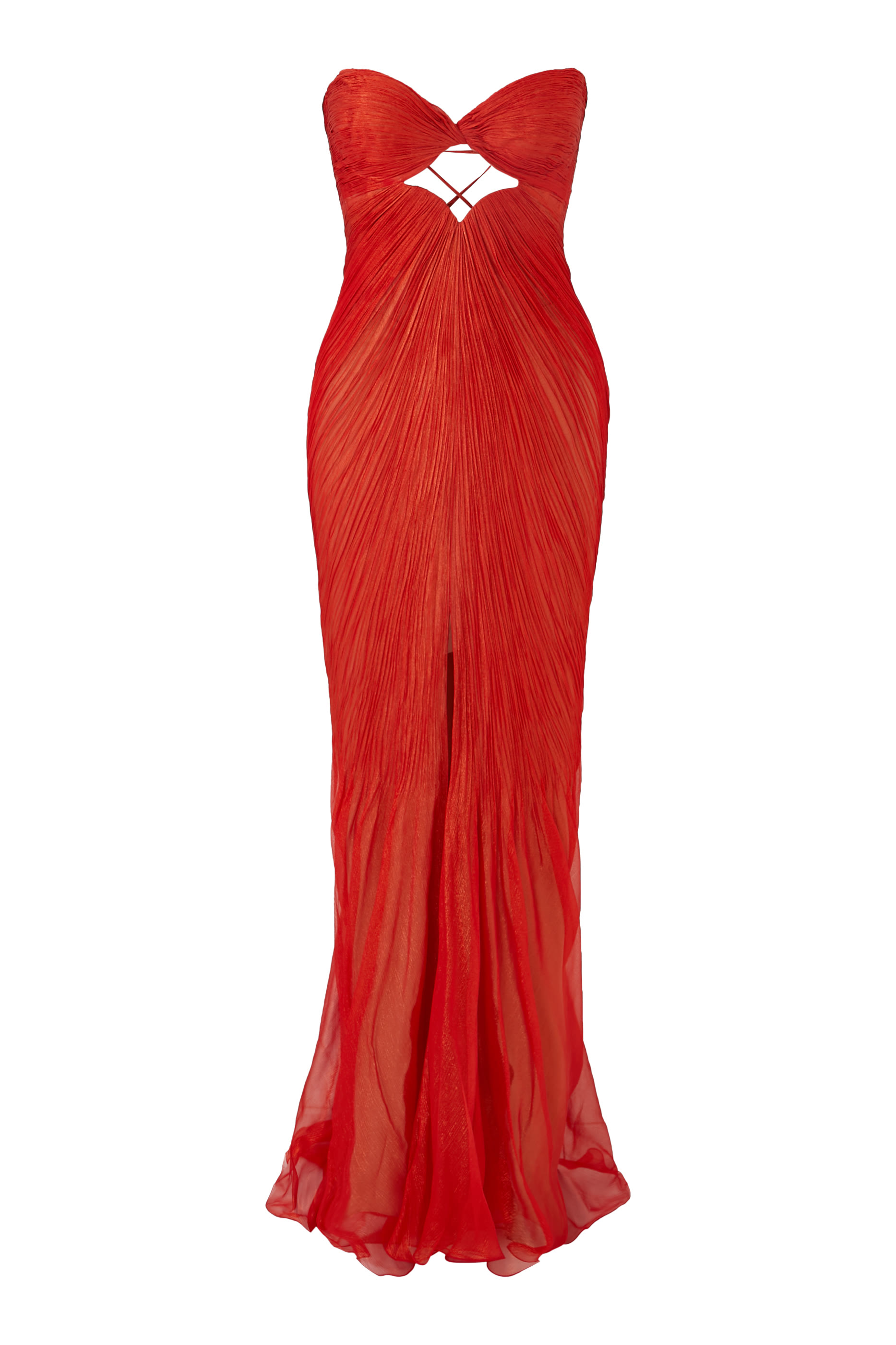 Strapless Evening Gown