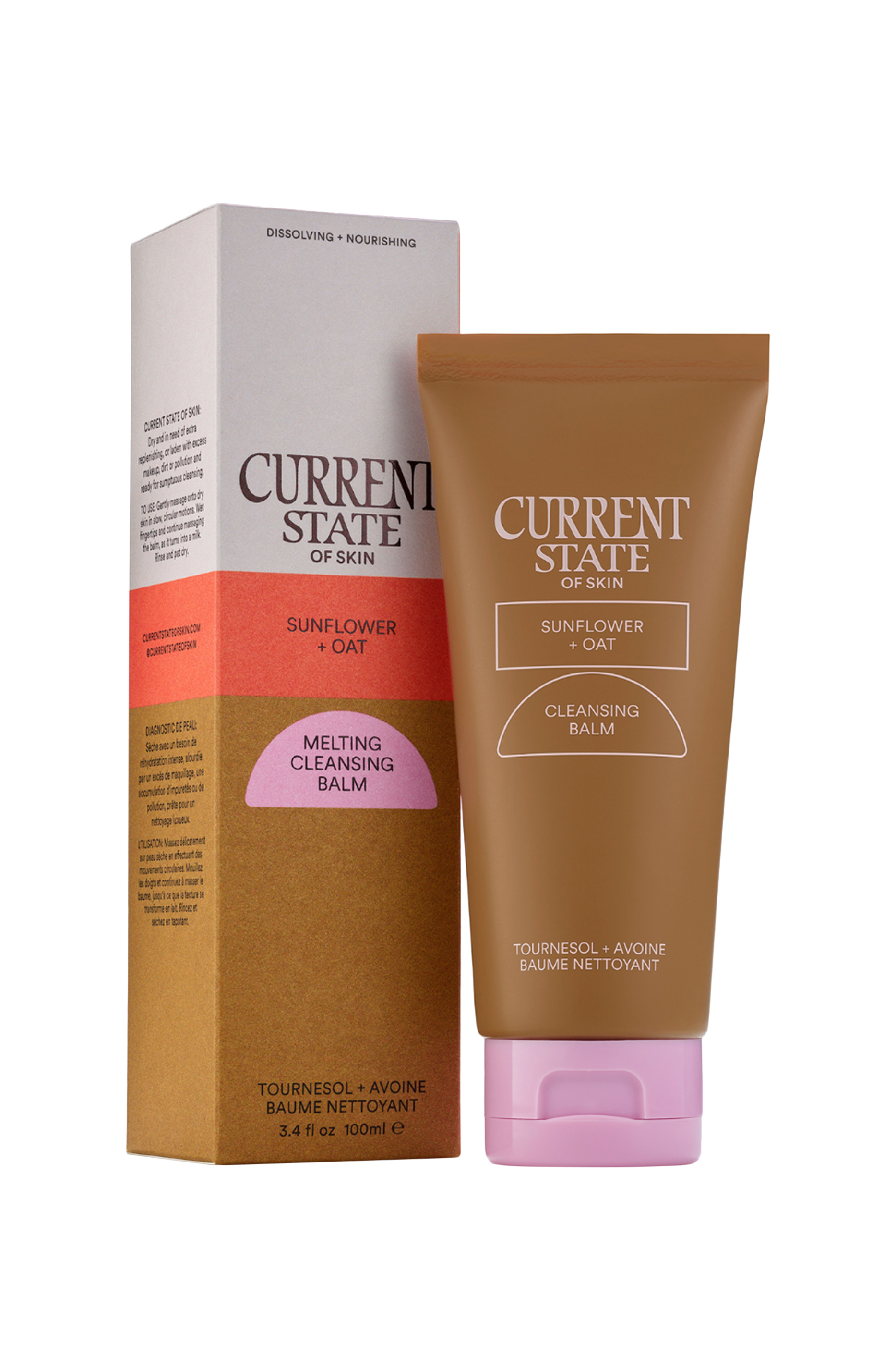 Sunflower Oat Melting Cleansing Balm