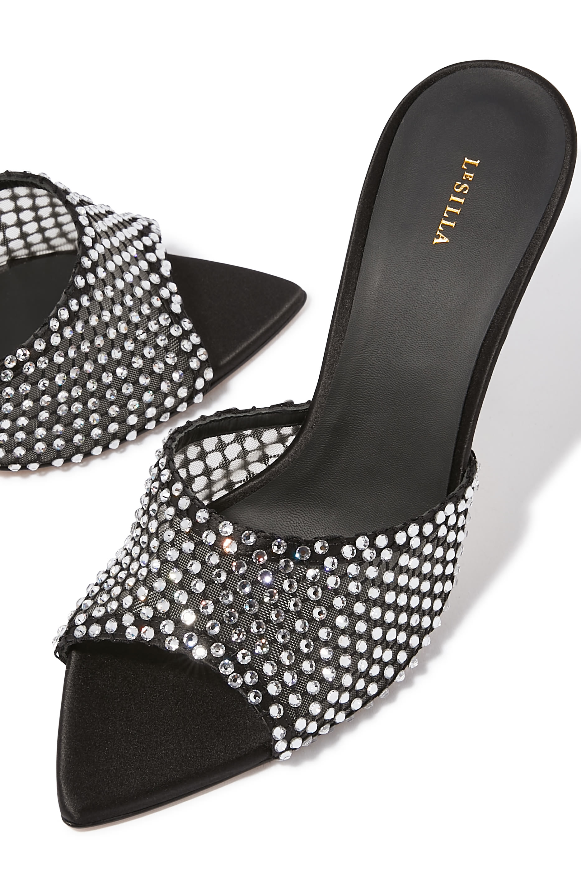 Gilda Crystal 100 Leather Sandals