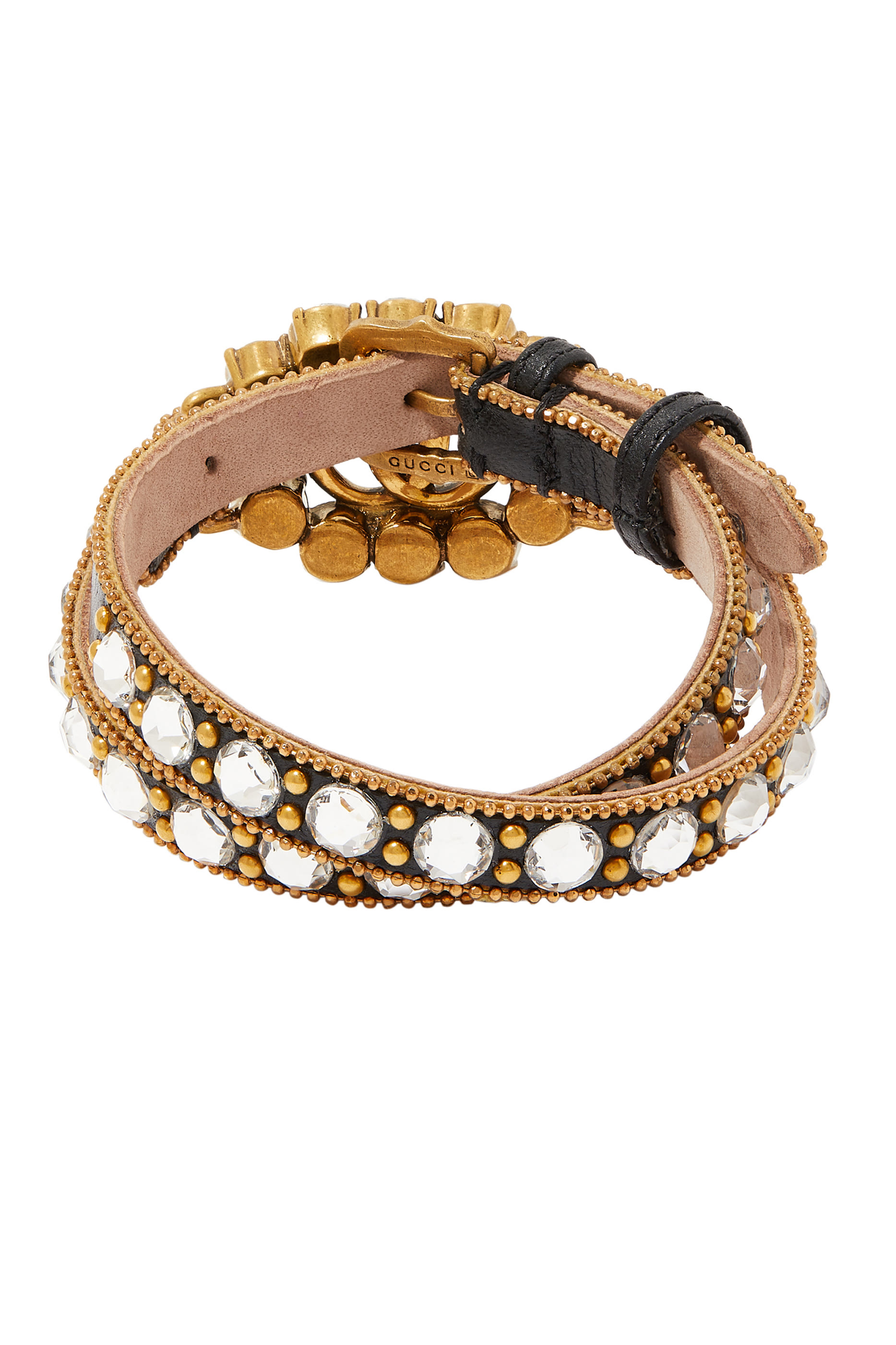 Double G Leather Choker