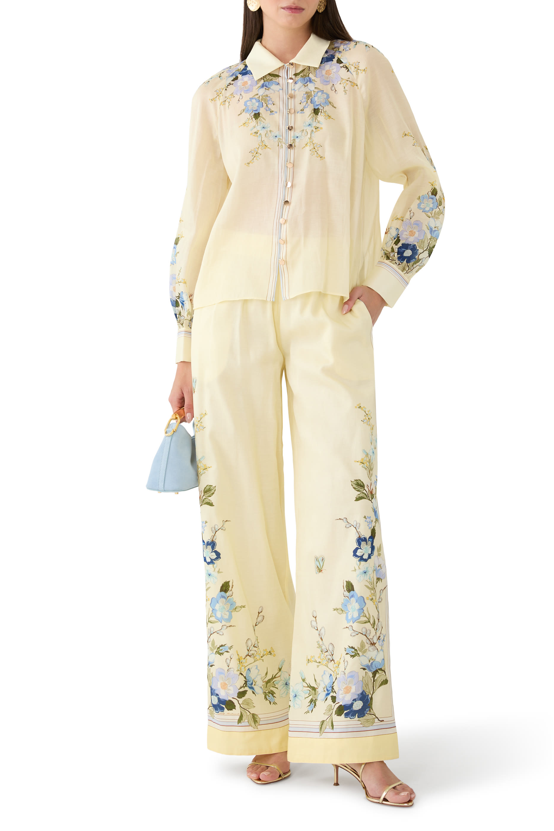 Floral Organza Blouse