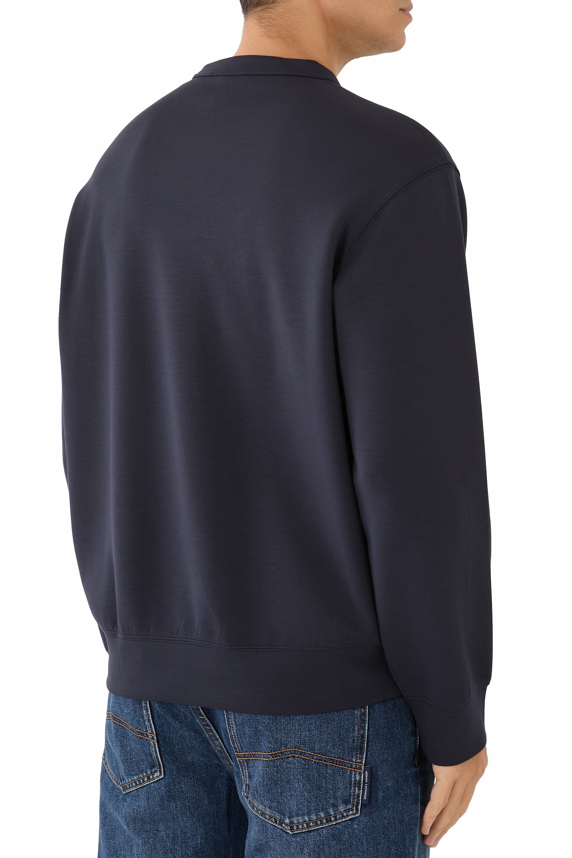 AX Logo Lettering Sweatshirt