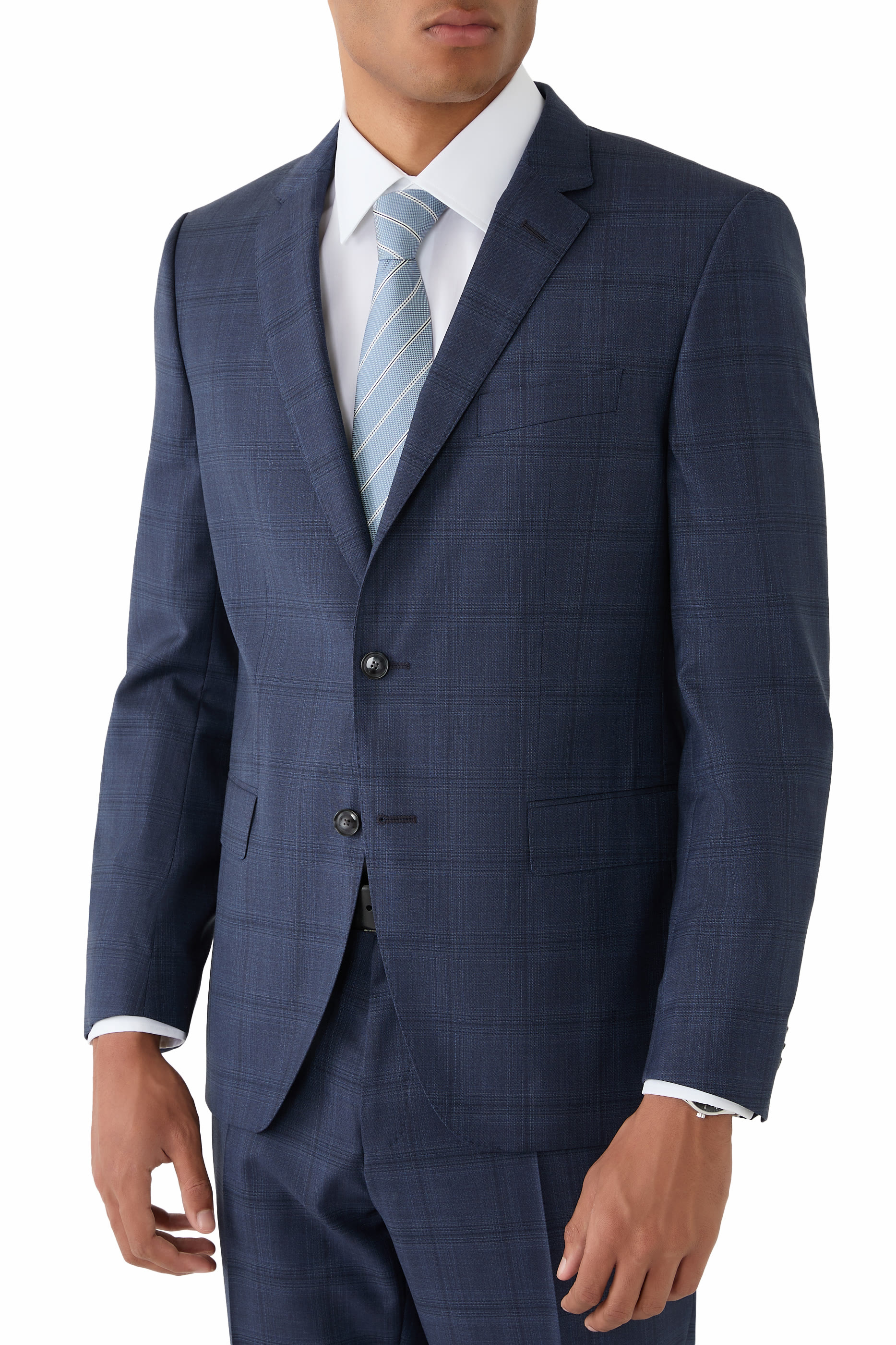 Jacquard Pattern Silk-Blend Tie