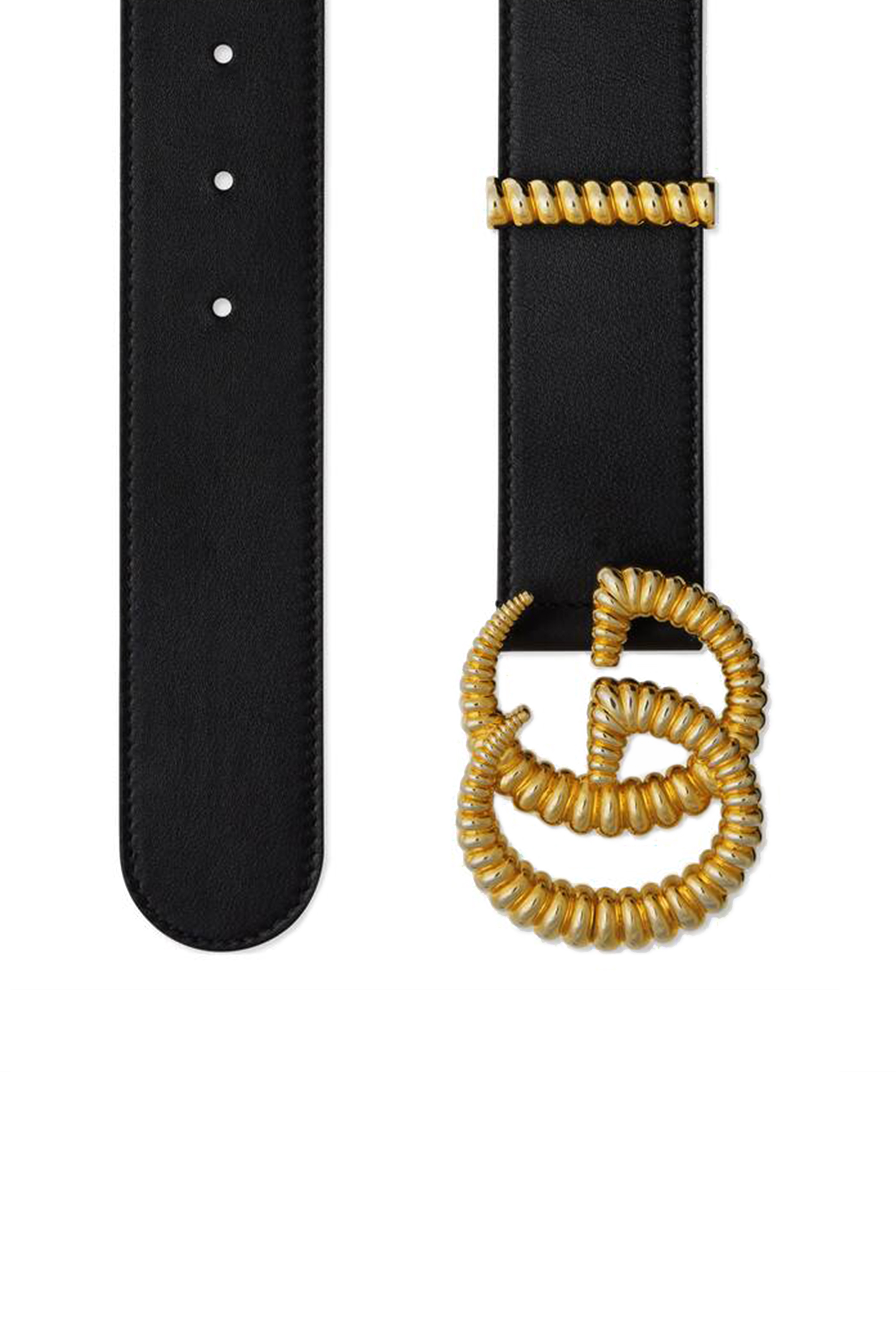 Torchon Double G Leather Belt