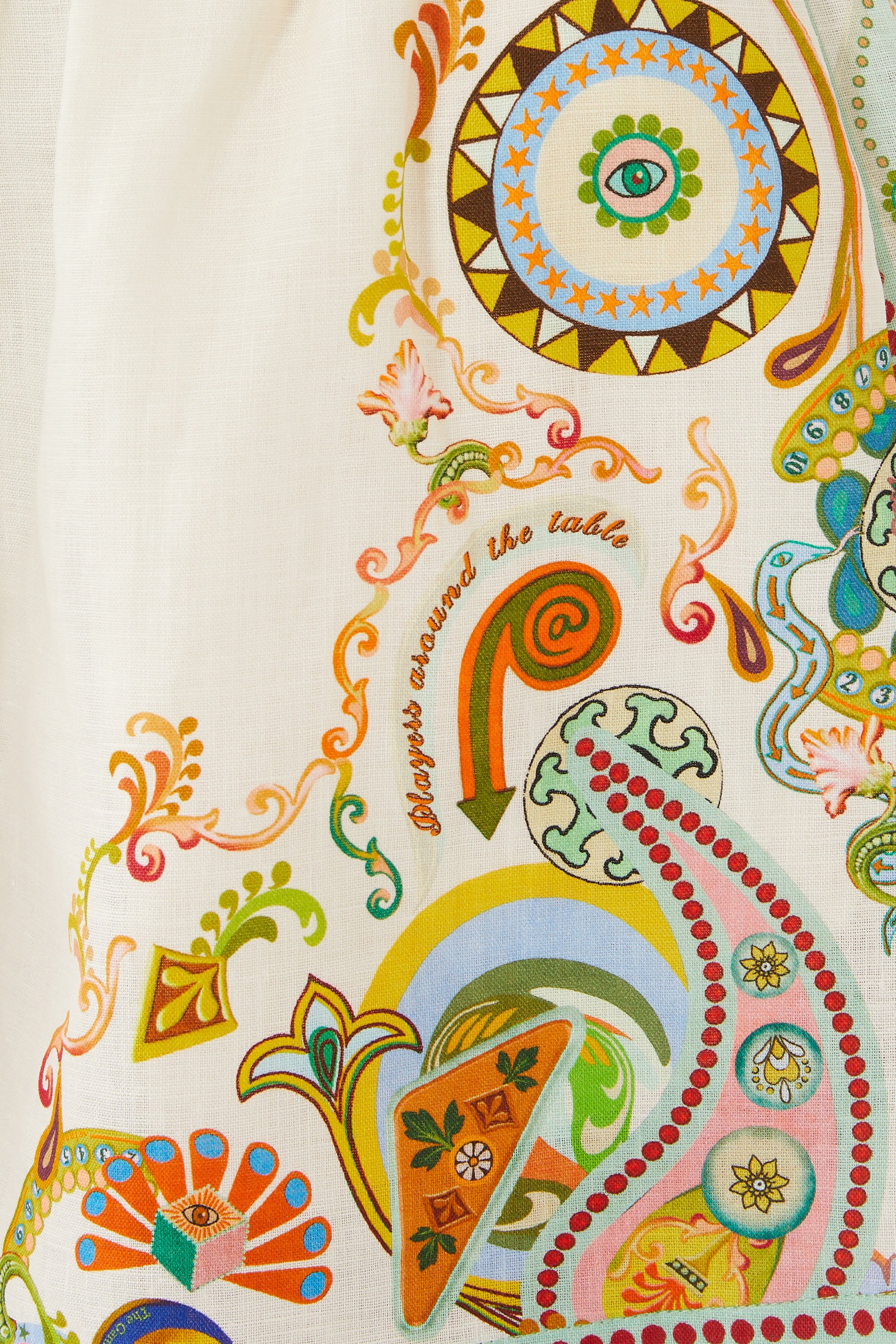 Pinball Linen Shorts