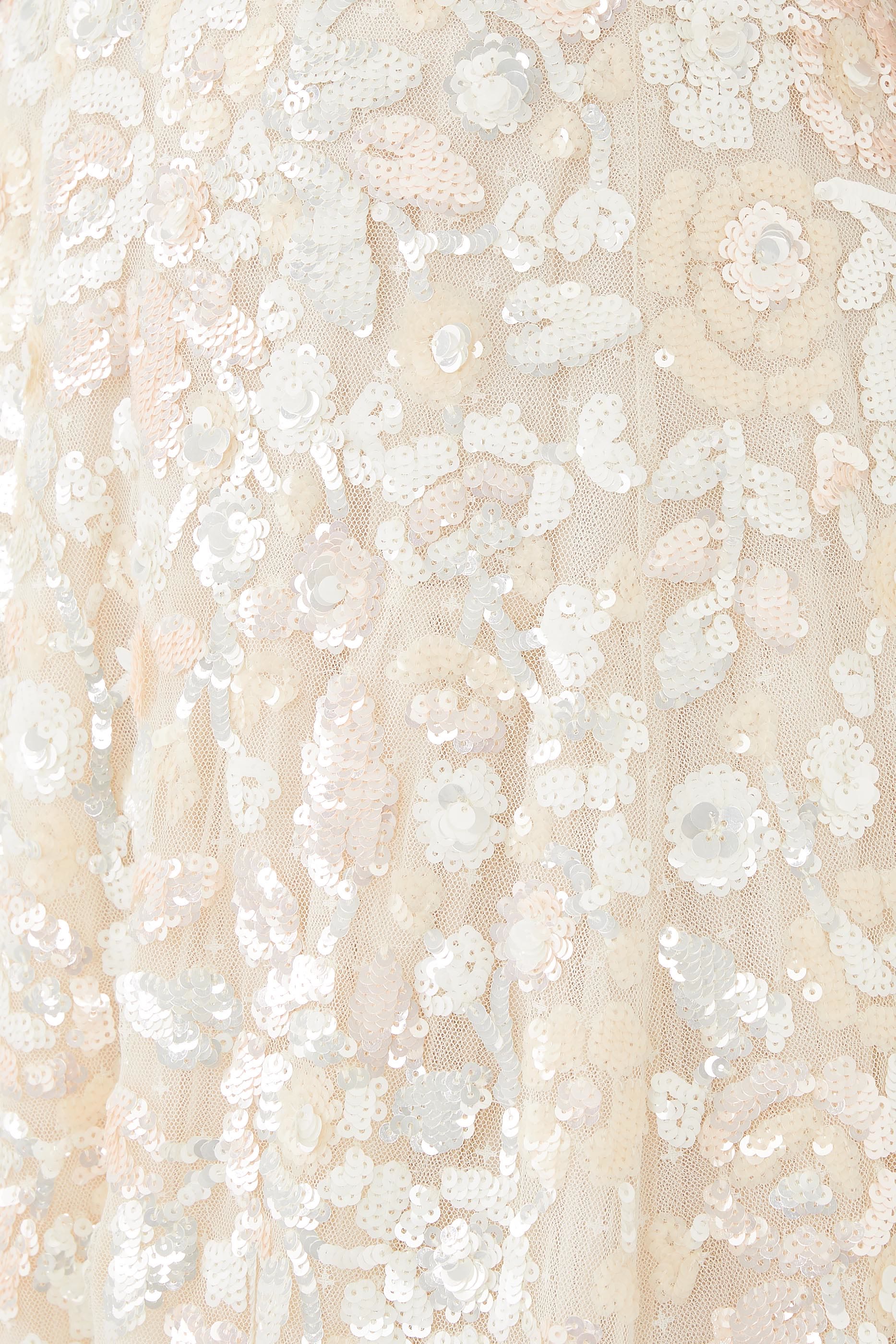 Sequin Paradise Short Sleeve Gown