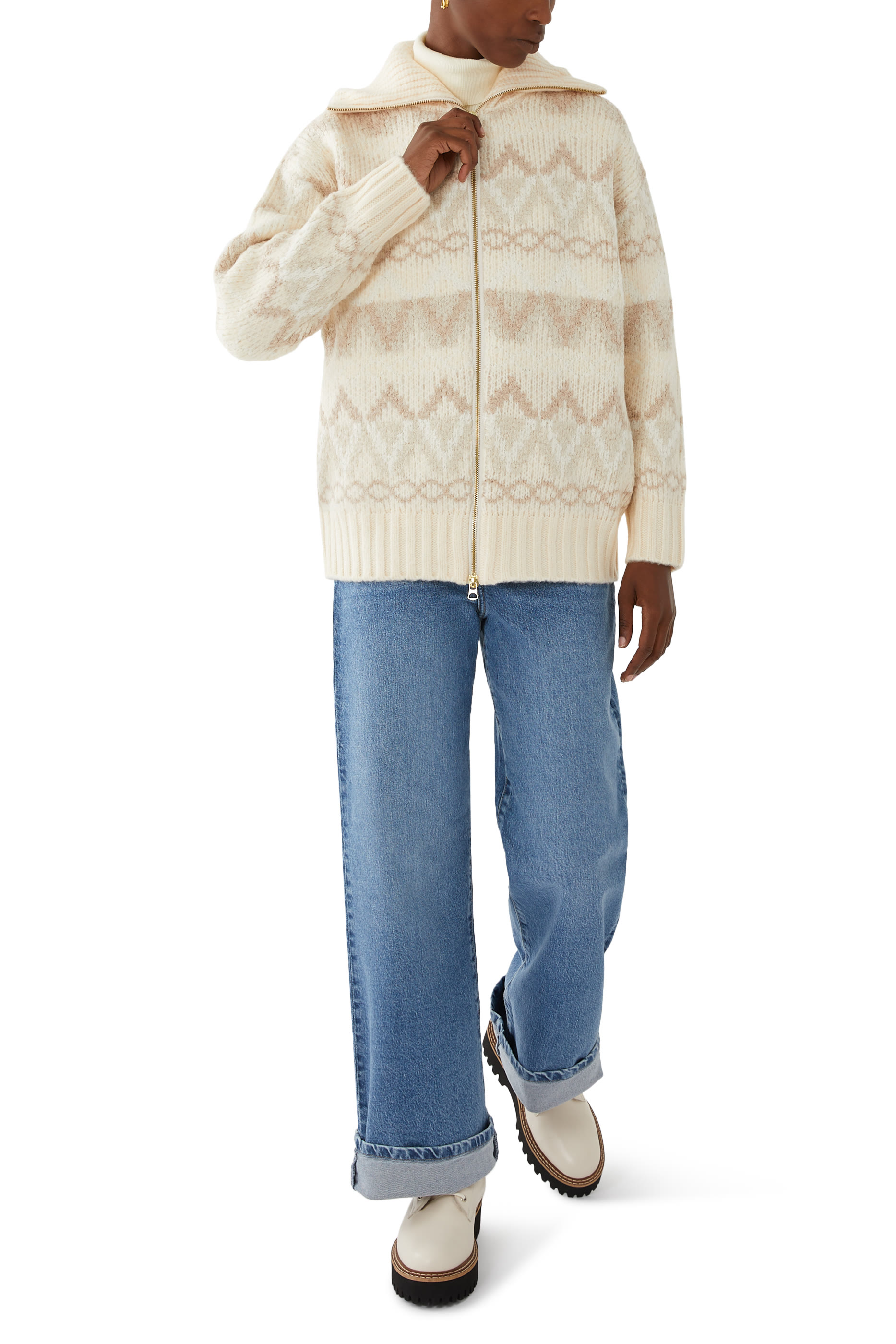 Ellie High Rise Wide Leg Jeans