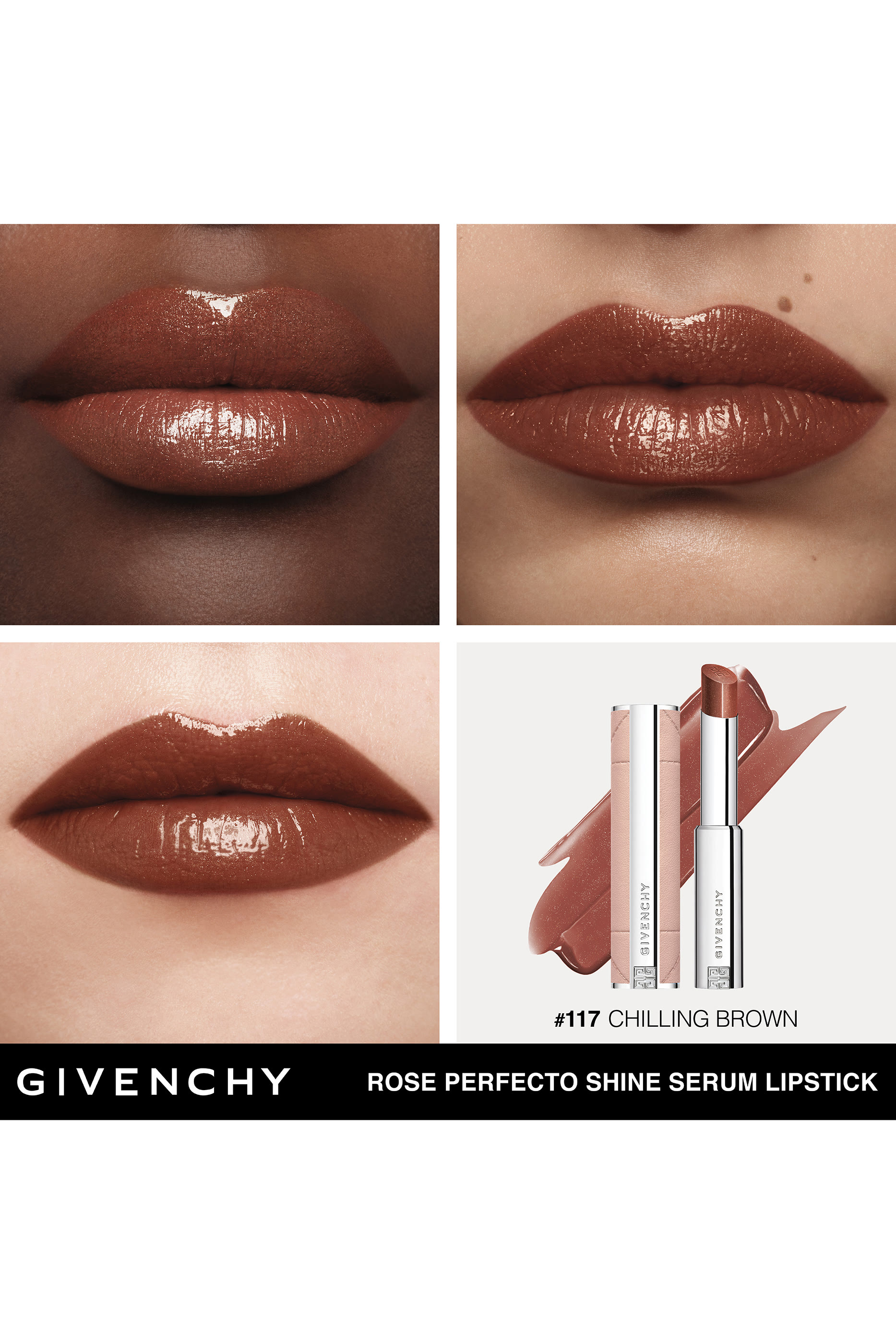 Rose Perfecto Shine Serum Lipstick