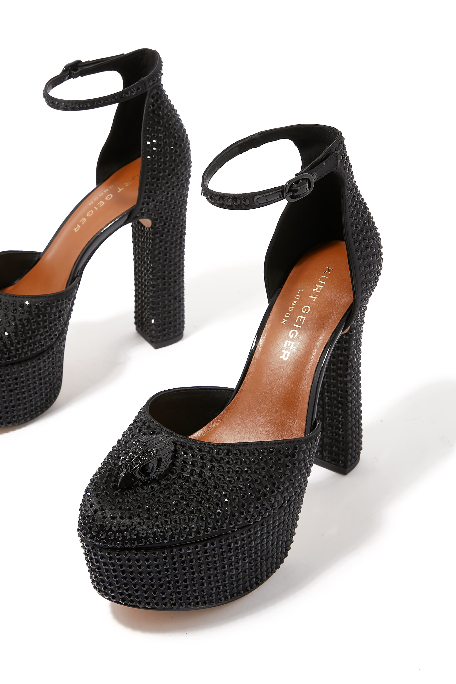 Kensignton 125 Embellished Platform Pumps