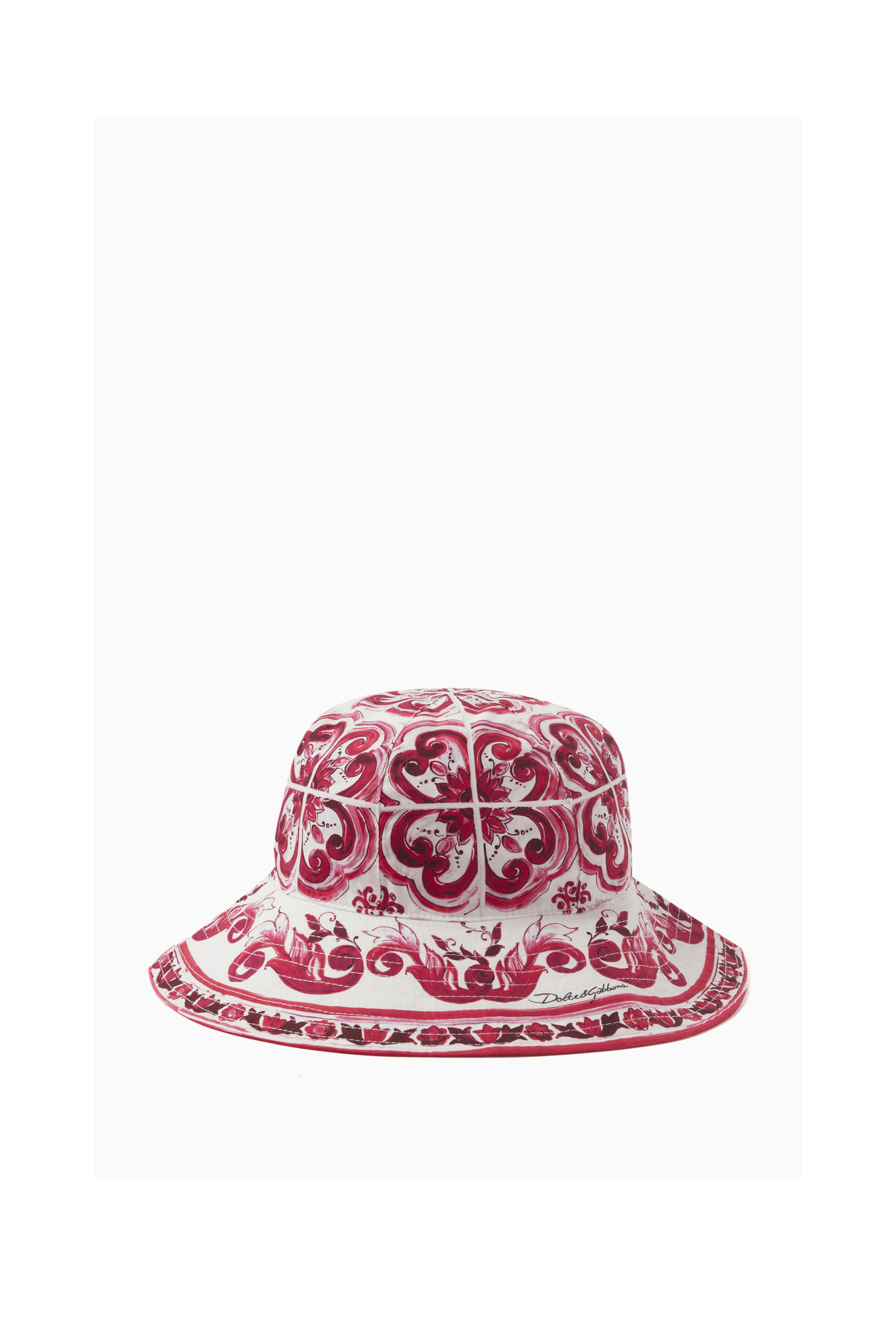 Kids Majolica Print Bucket Hat