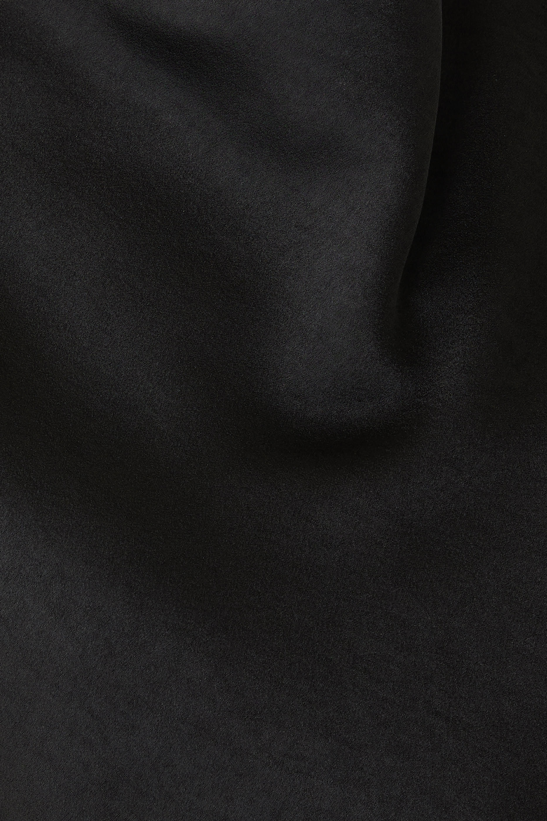 Draped Satin Cowl-Neck Dress 