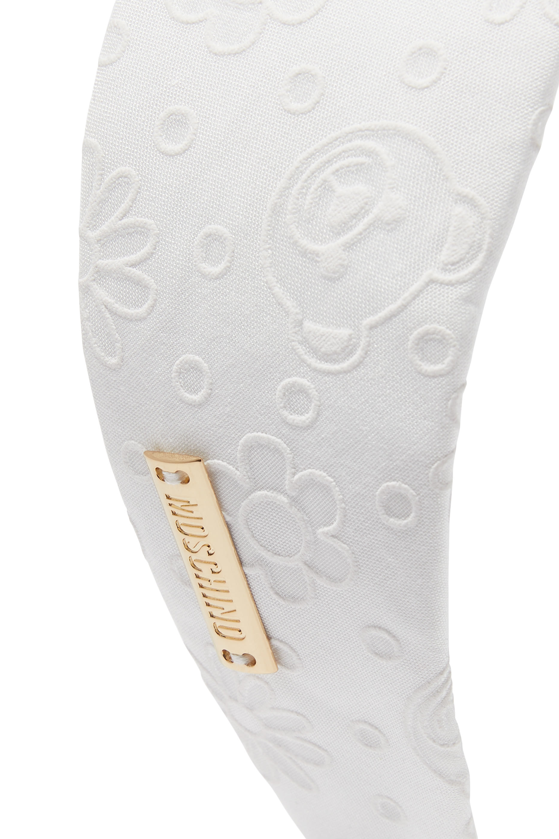 Kids Flower Embroidery Headband with Bow