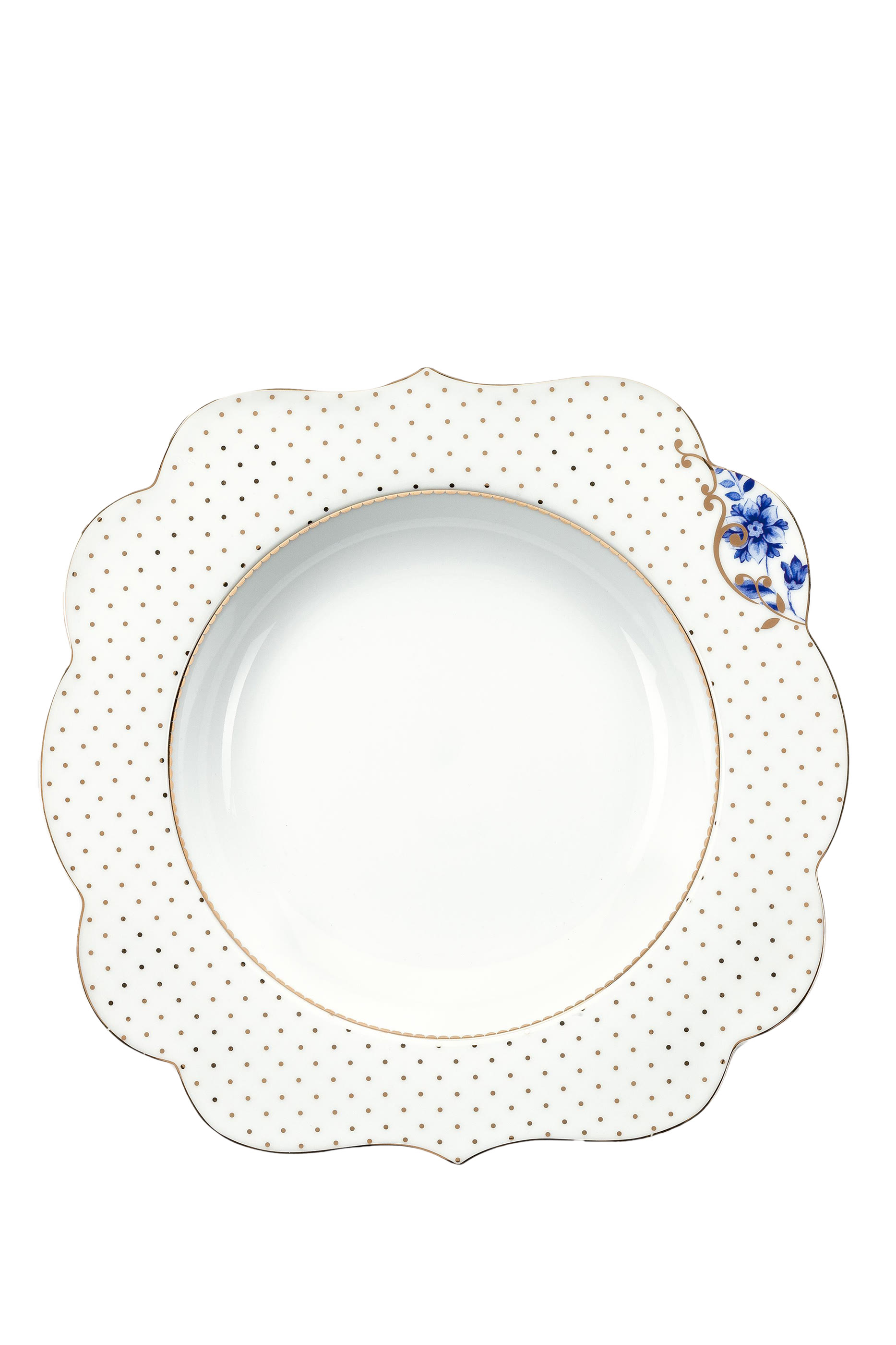 Royal White Deep Plate