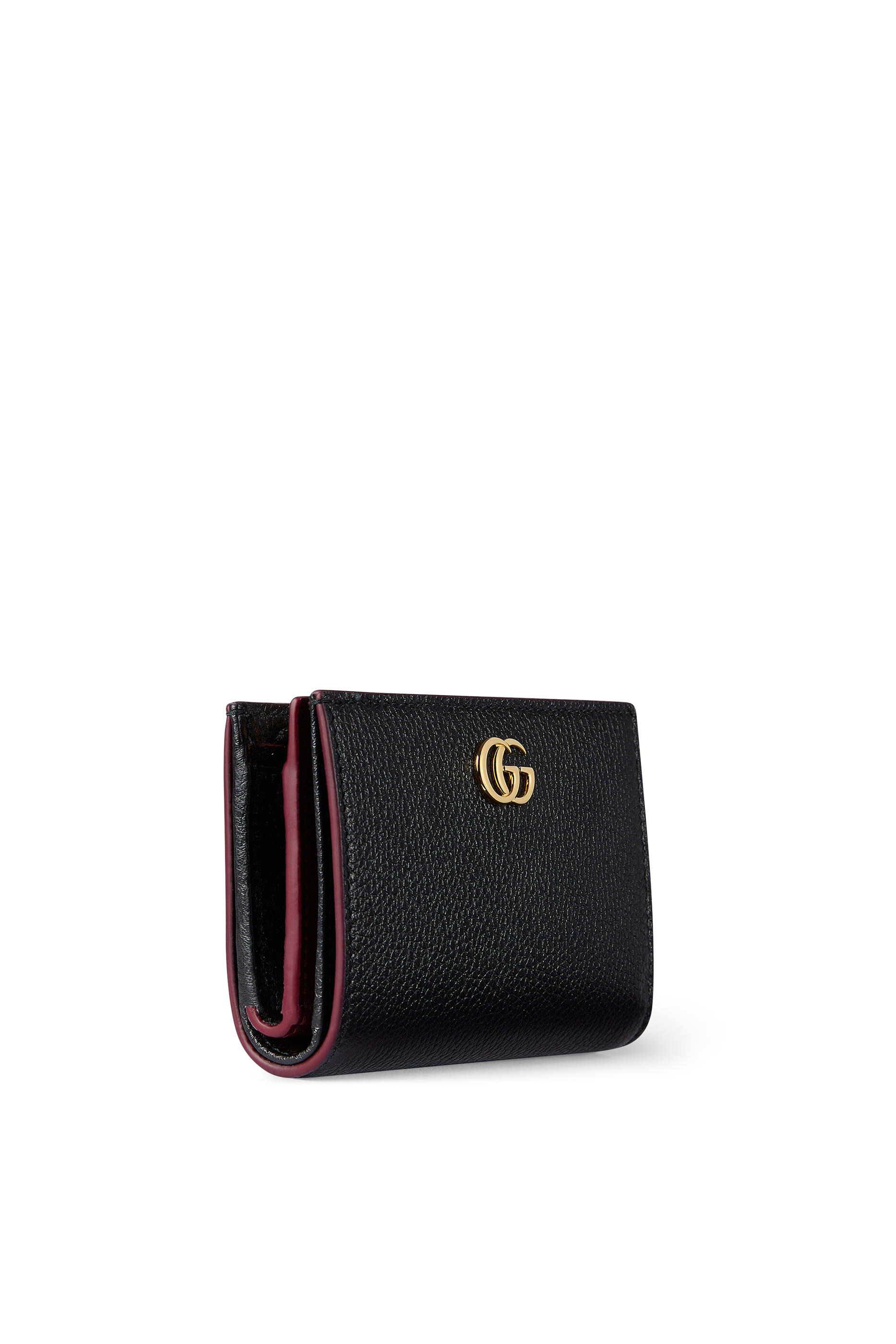 Bi-Color GG Marmont Small Wallet