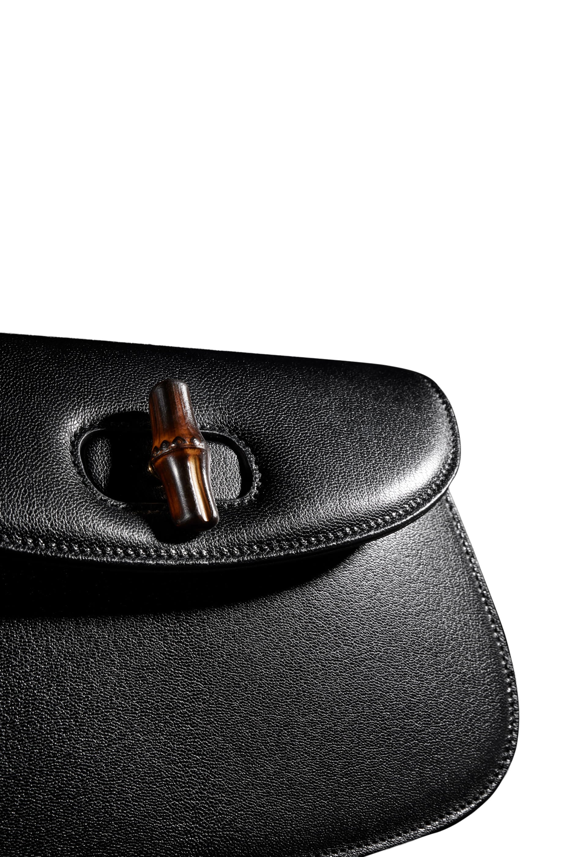 Small Shoulder Bag with Bamboo