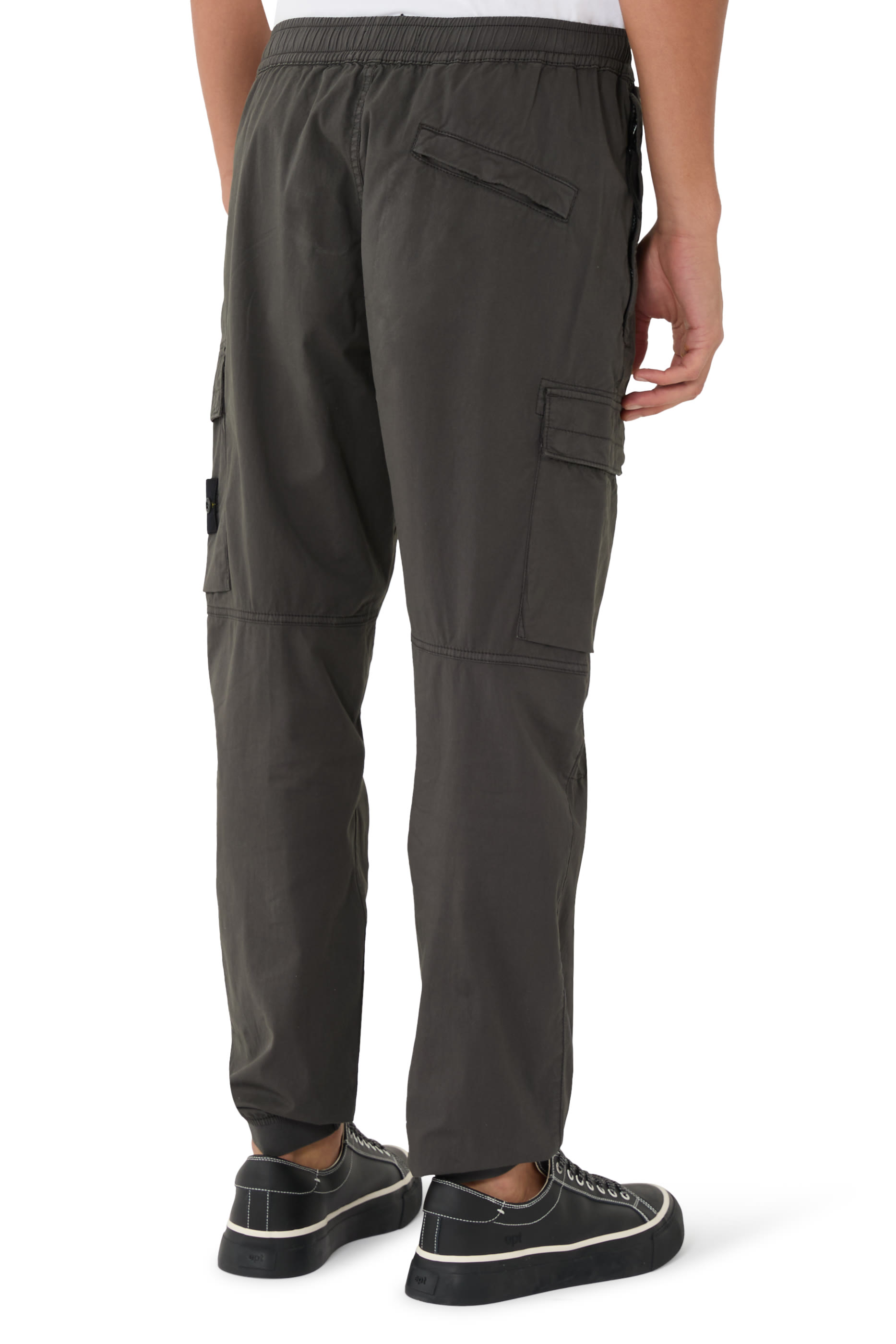 Regular-Tapered-Fit Cargo Trousers