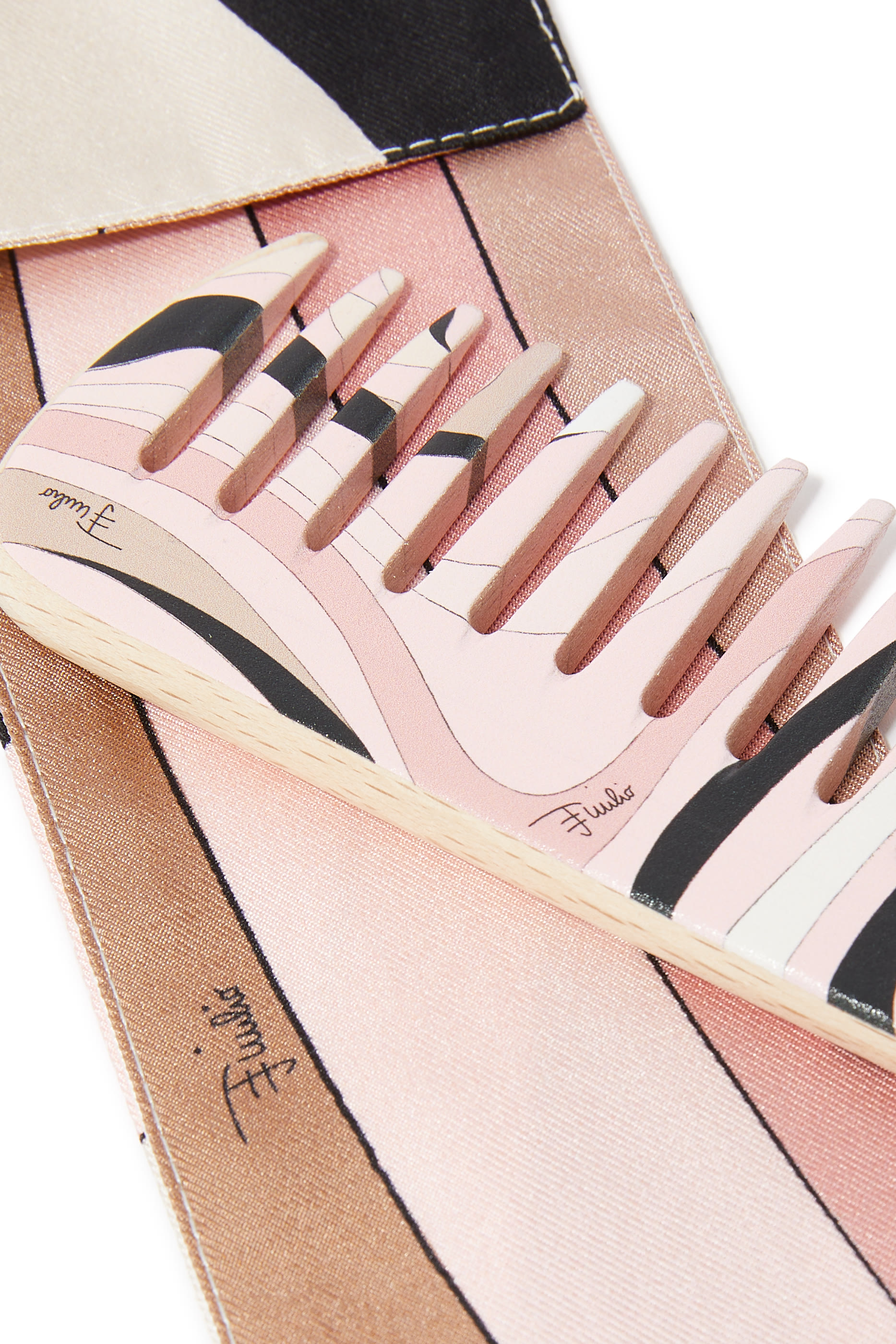 Wooden Comb with Case