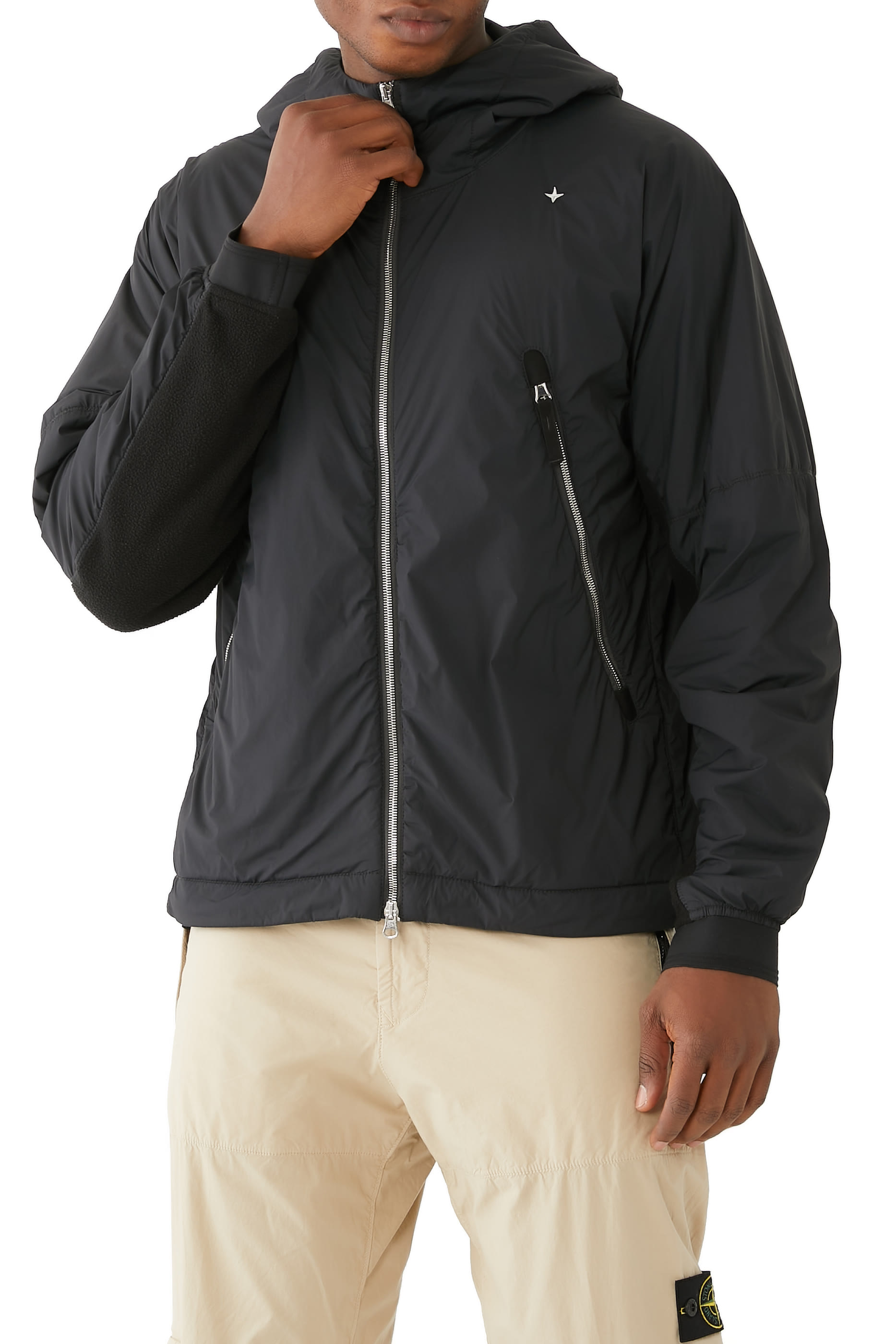 Zip-Up Hooded Jacket