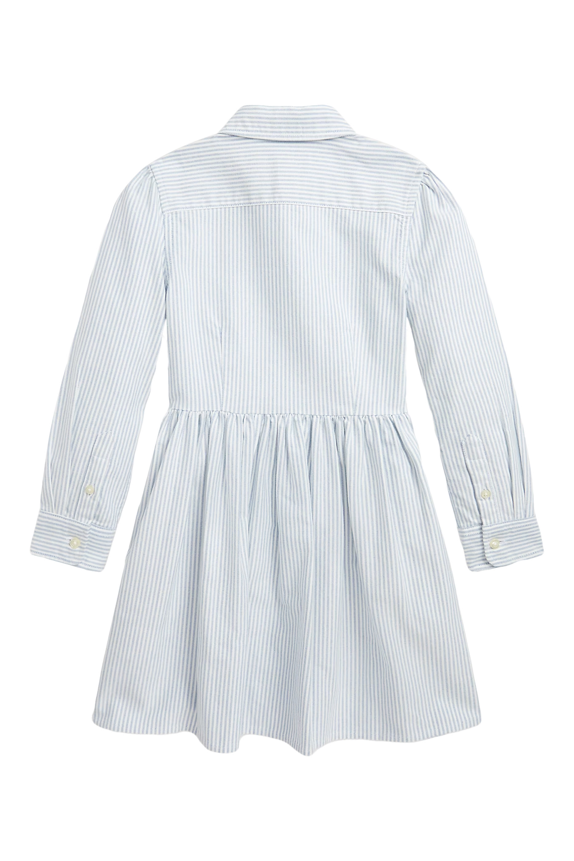Kids Striped Cotton Oxford Shirtdress