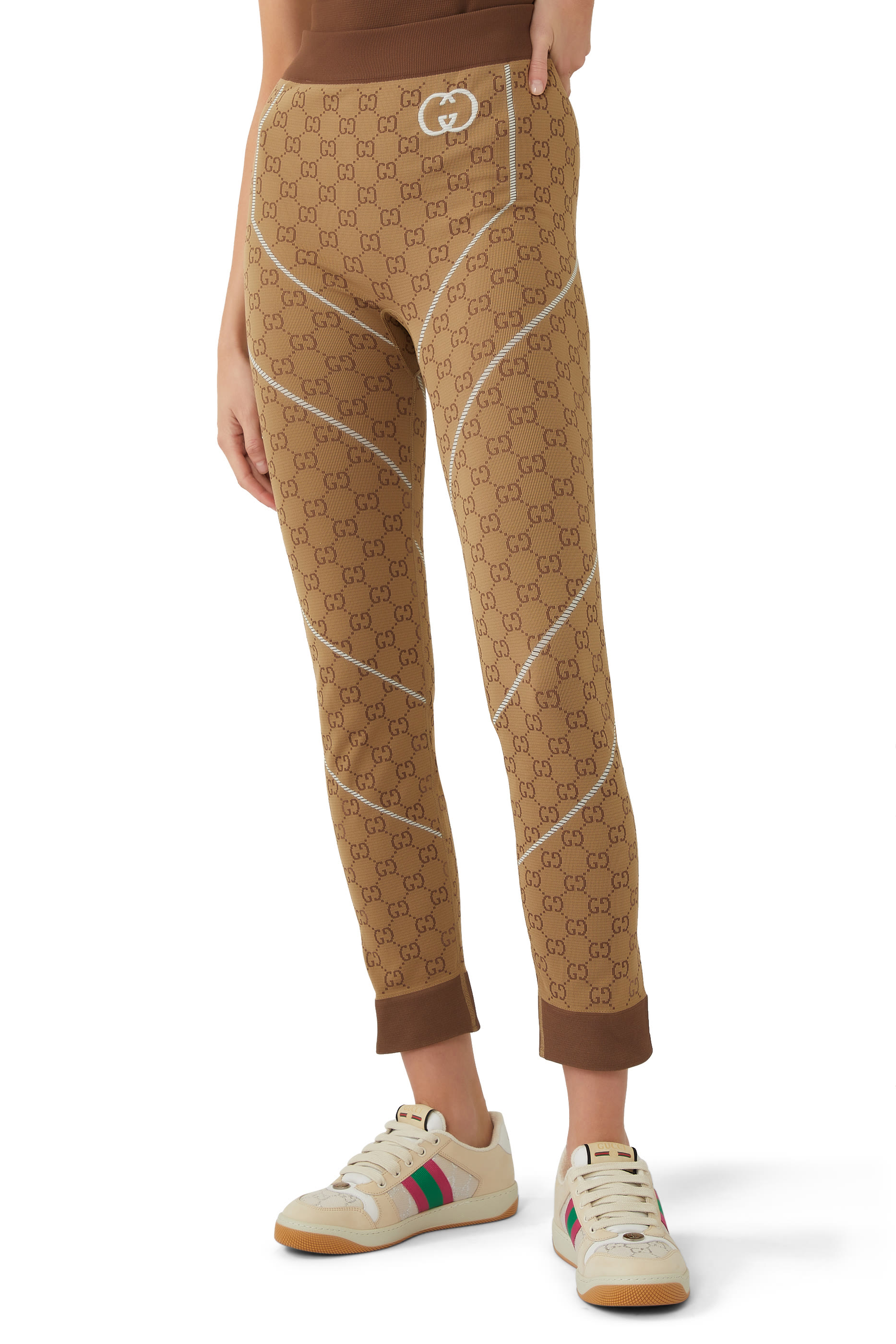 GG Jersey Jacquard Leggings
