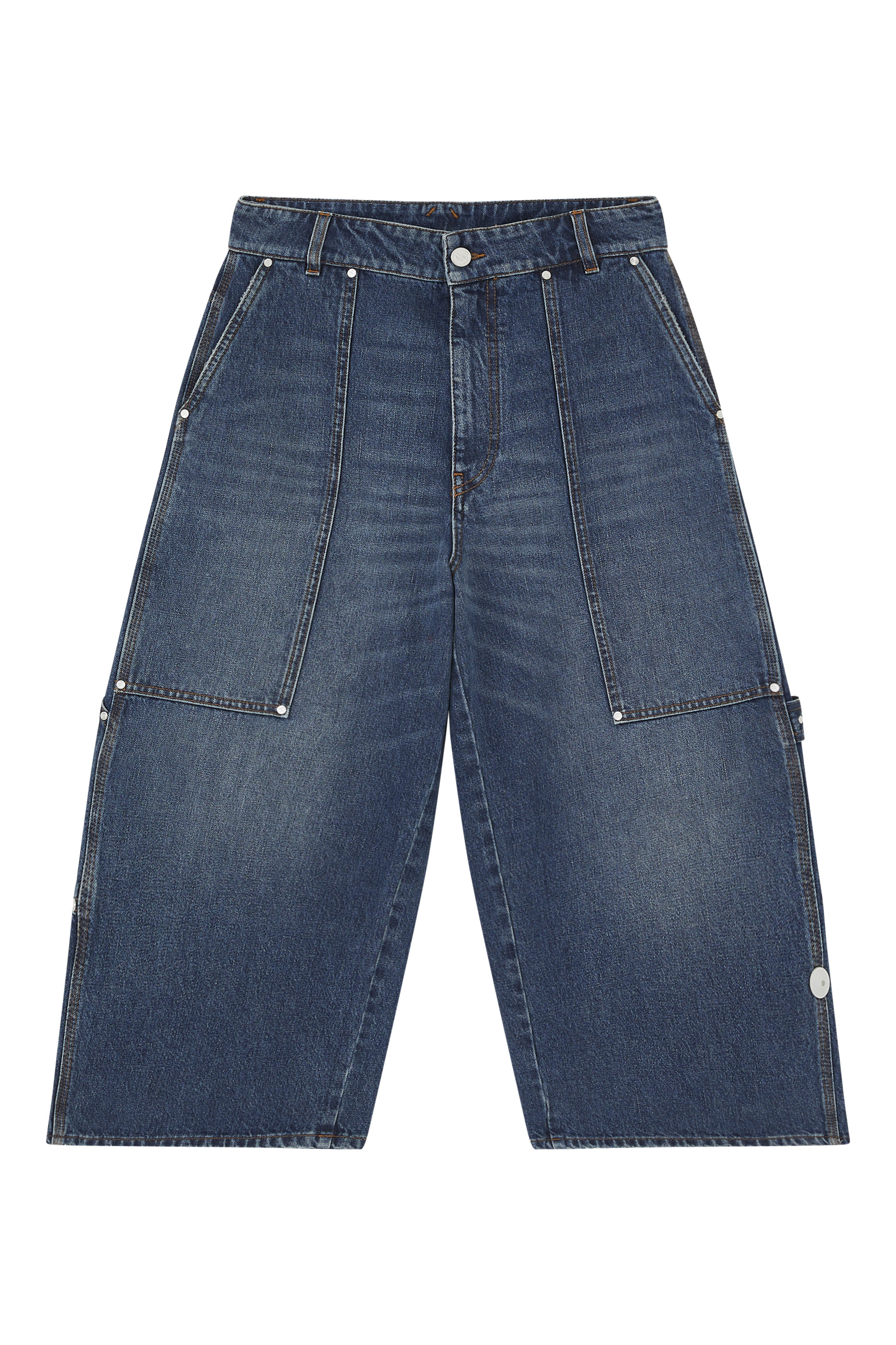 Vintage Workwear Denim Culottes