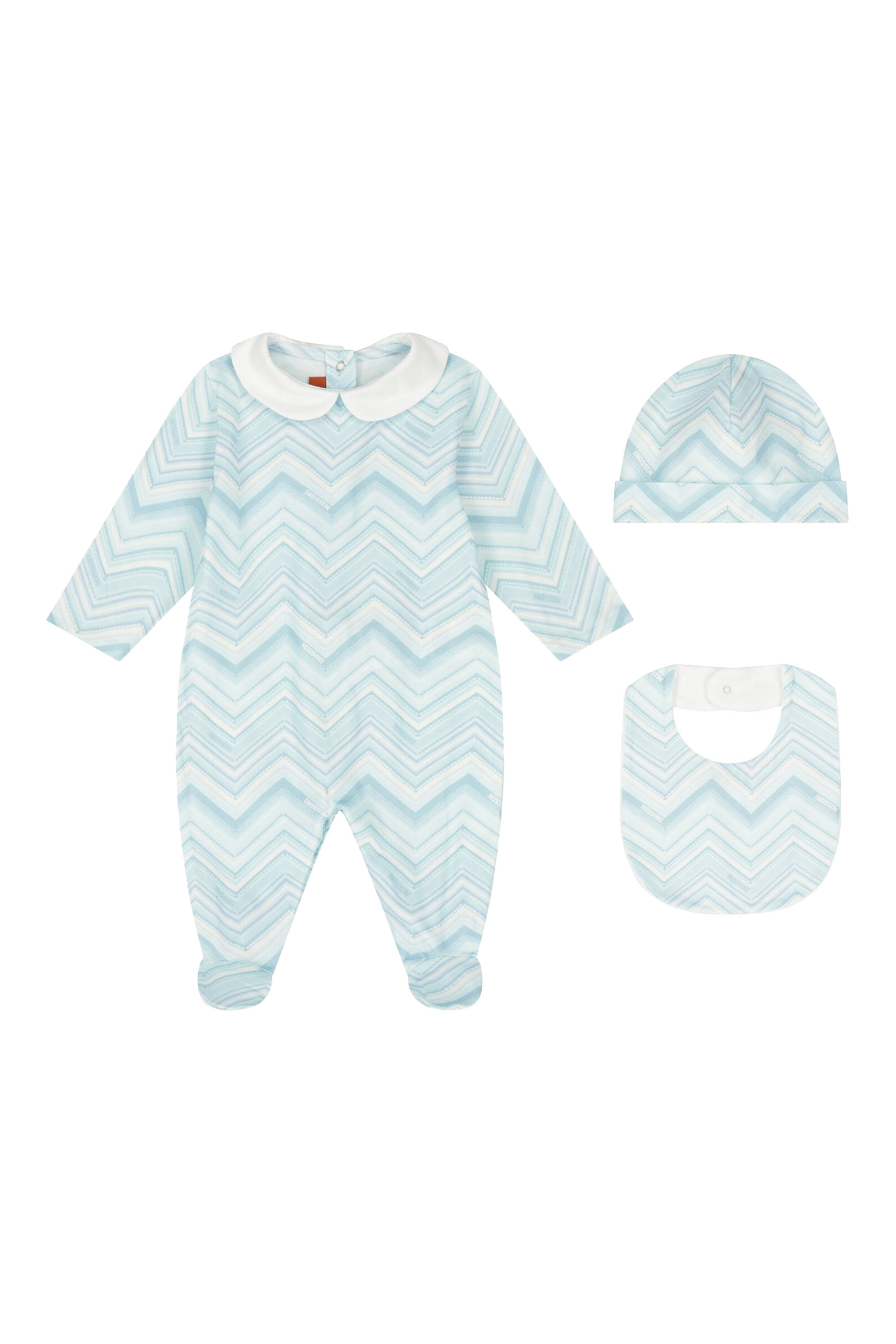 Zigzag Logo Babygrow Gift Set