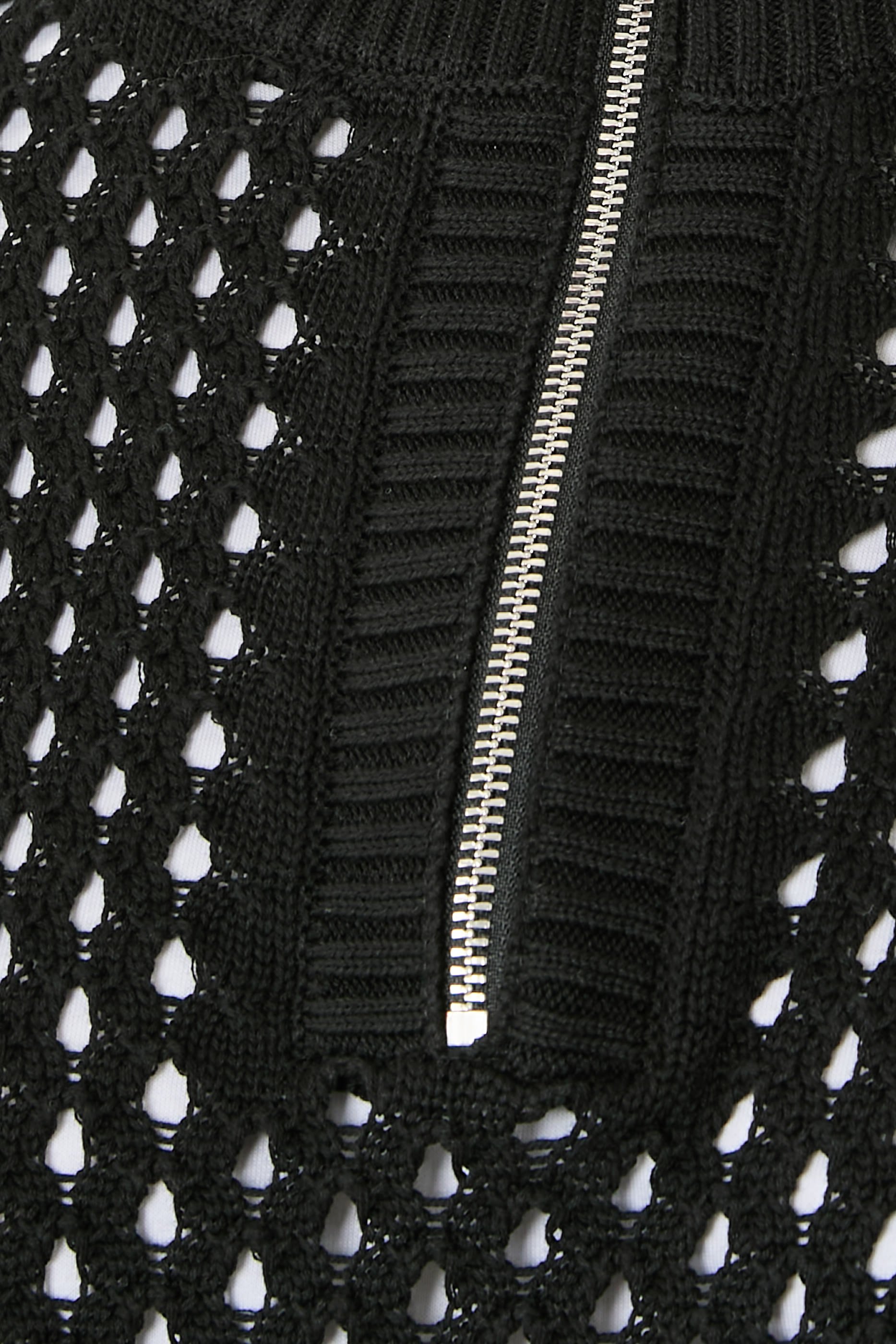 Gaines Half-Zip Knit Vest 