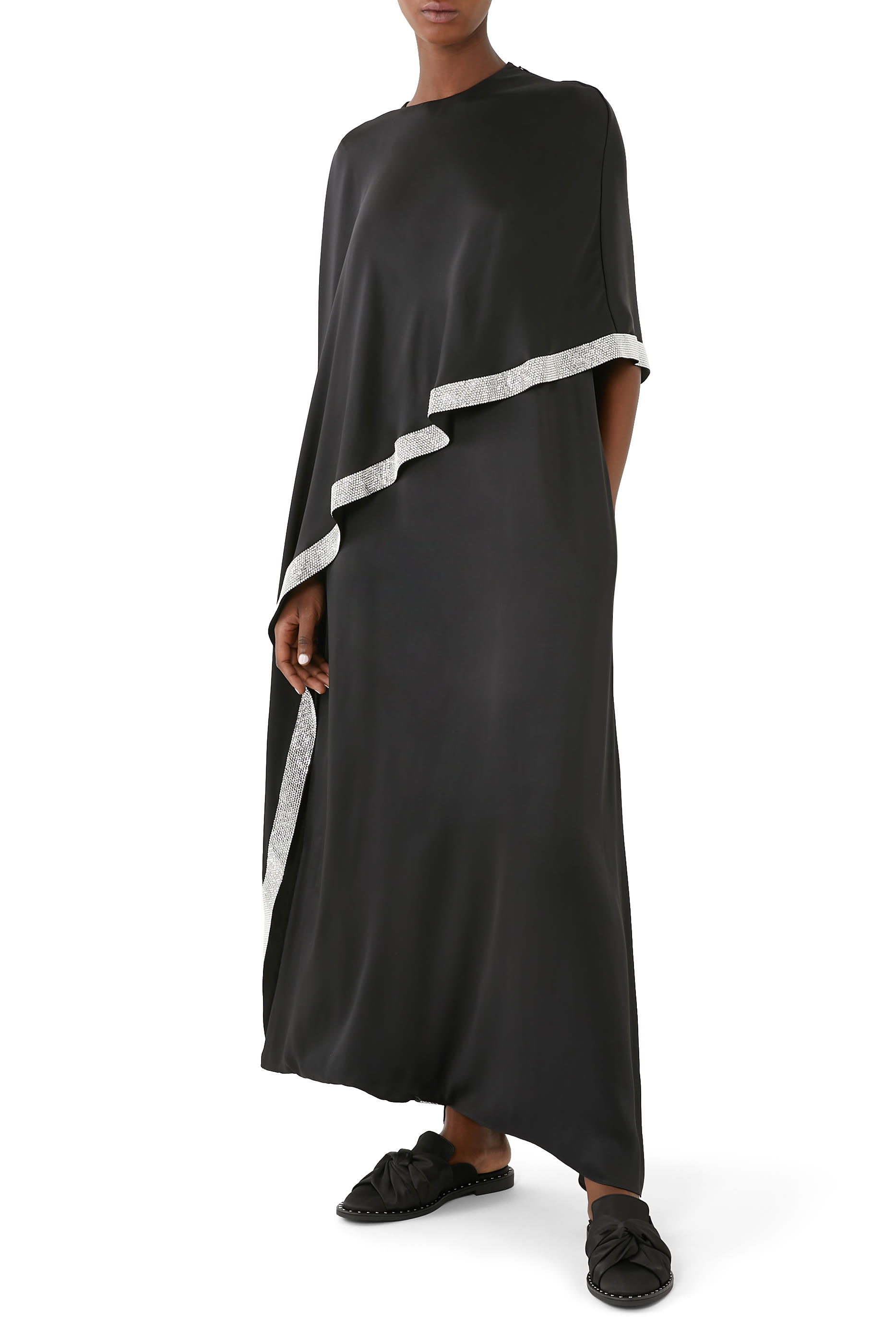 Falabella Twisted Open-Back Loafers